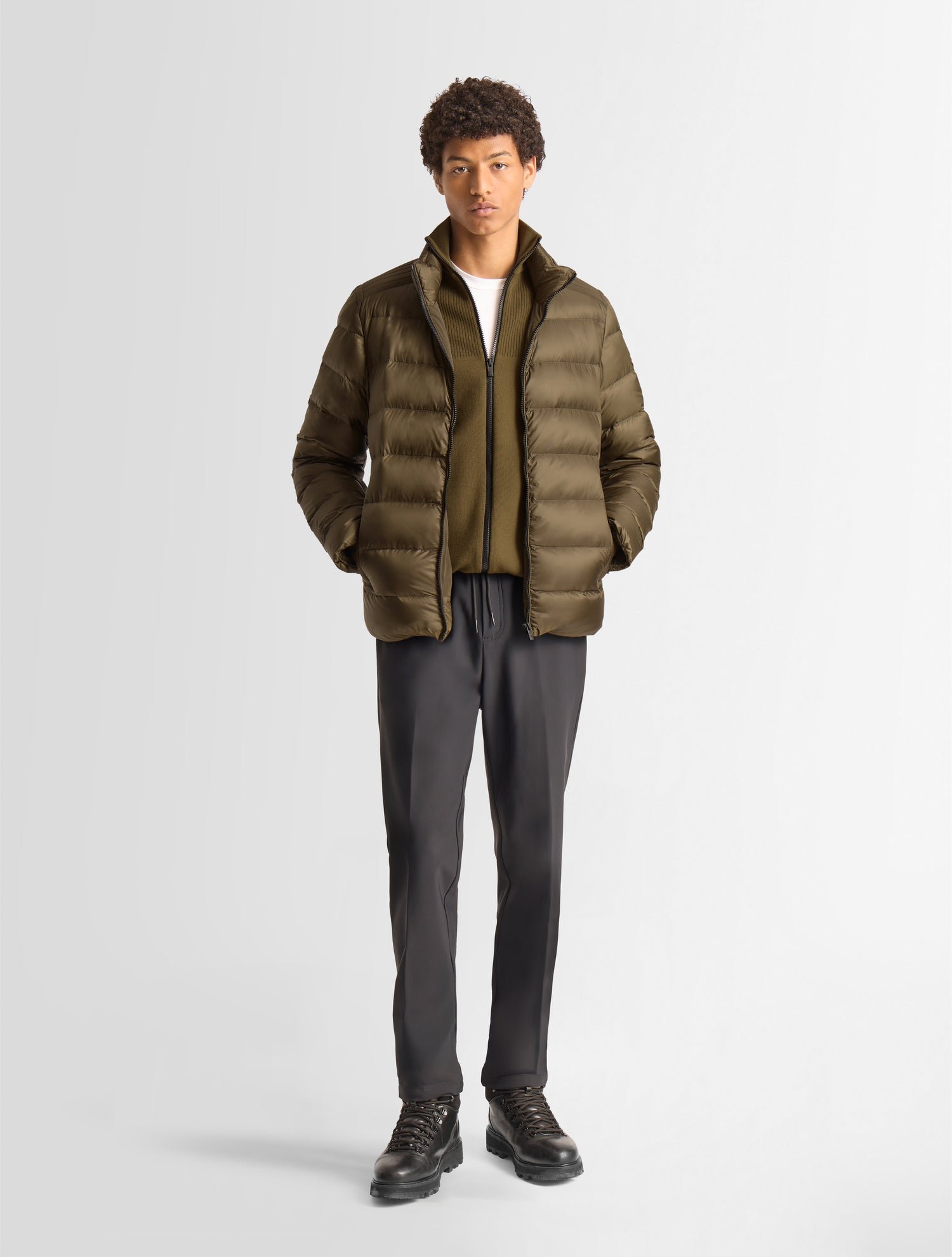 Doudoune gordyn coupe regular FUSALP Marron