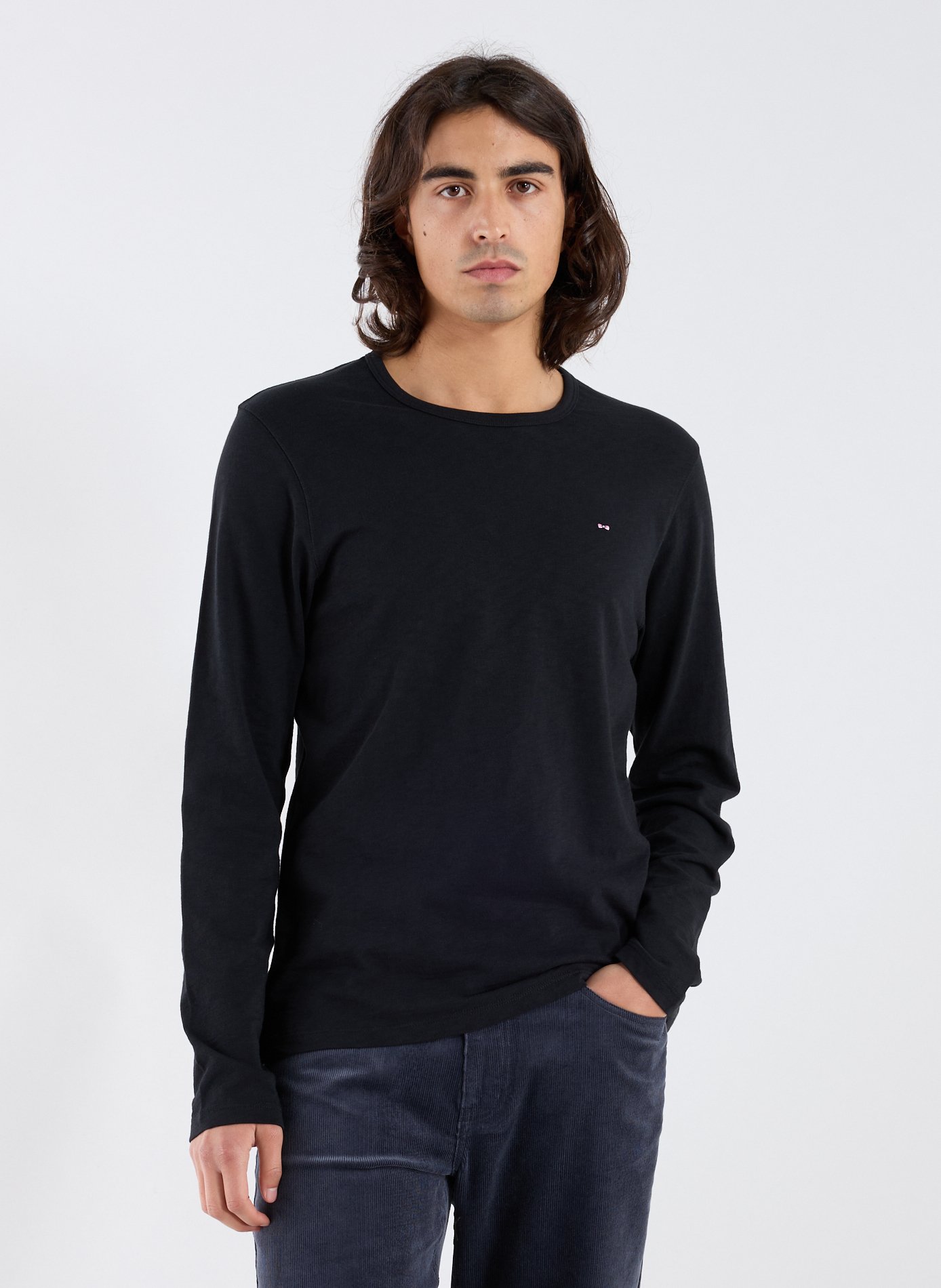 EDEN PARK Classic Cotton T-Shirt Black