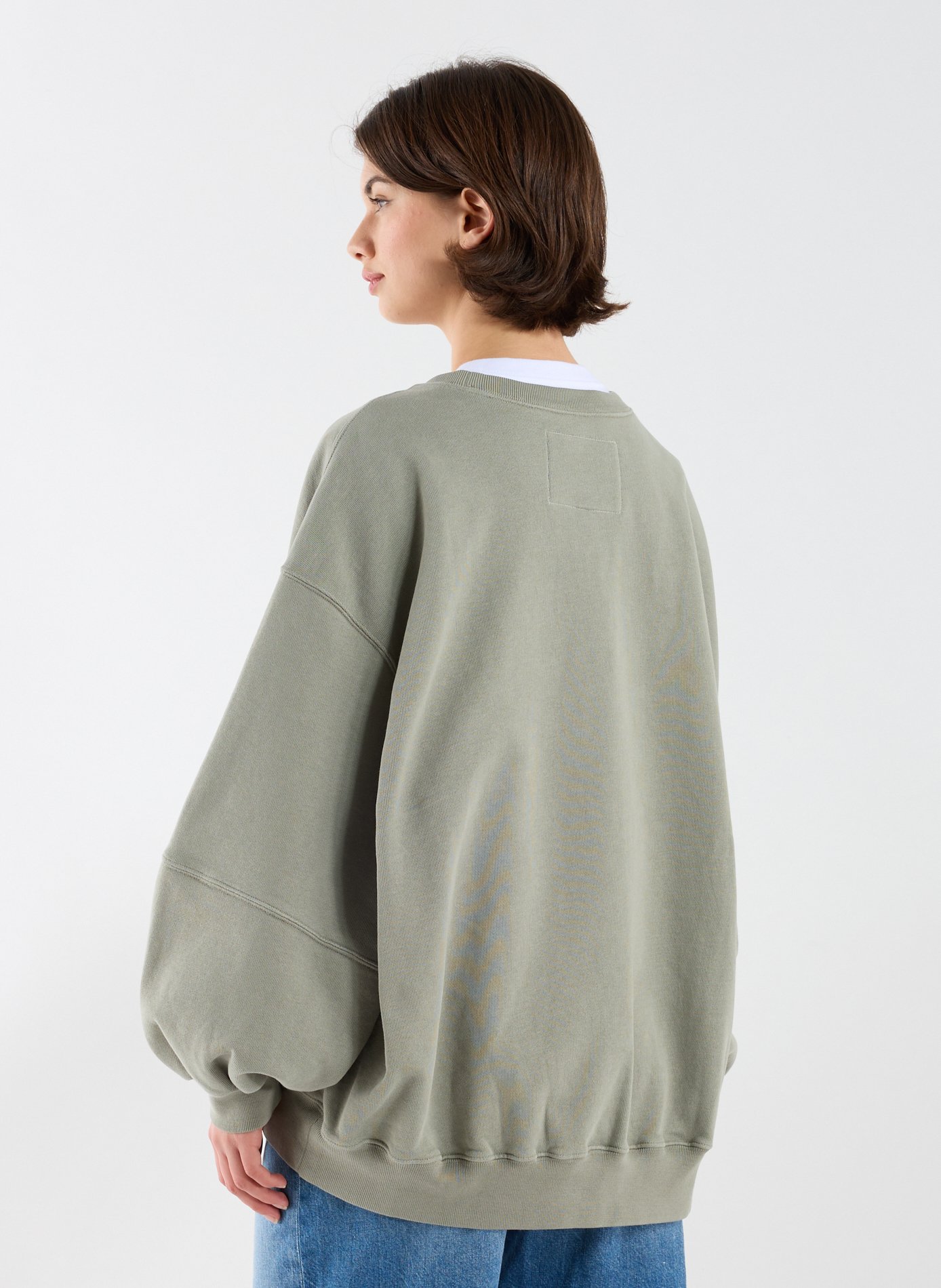 Sweatshirt en coton BELLEROSE Gris