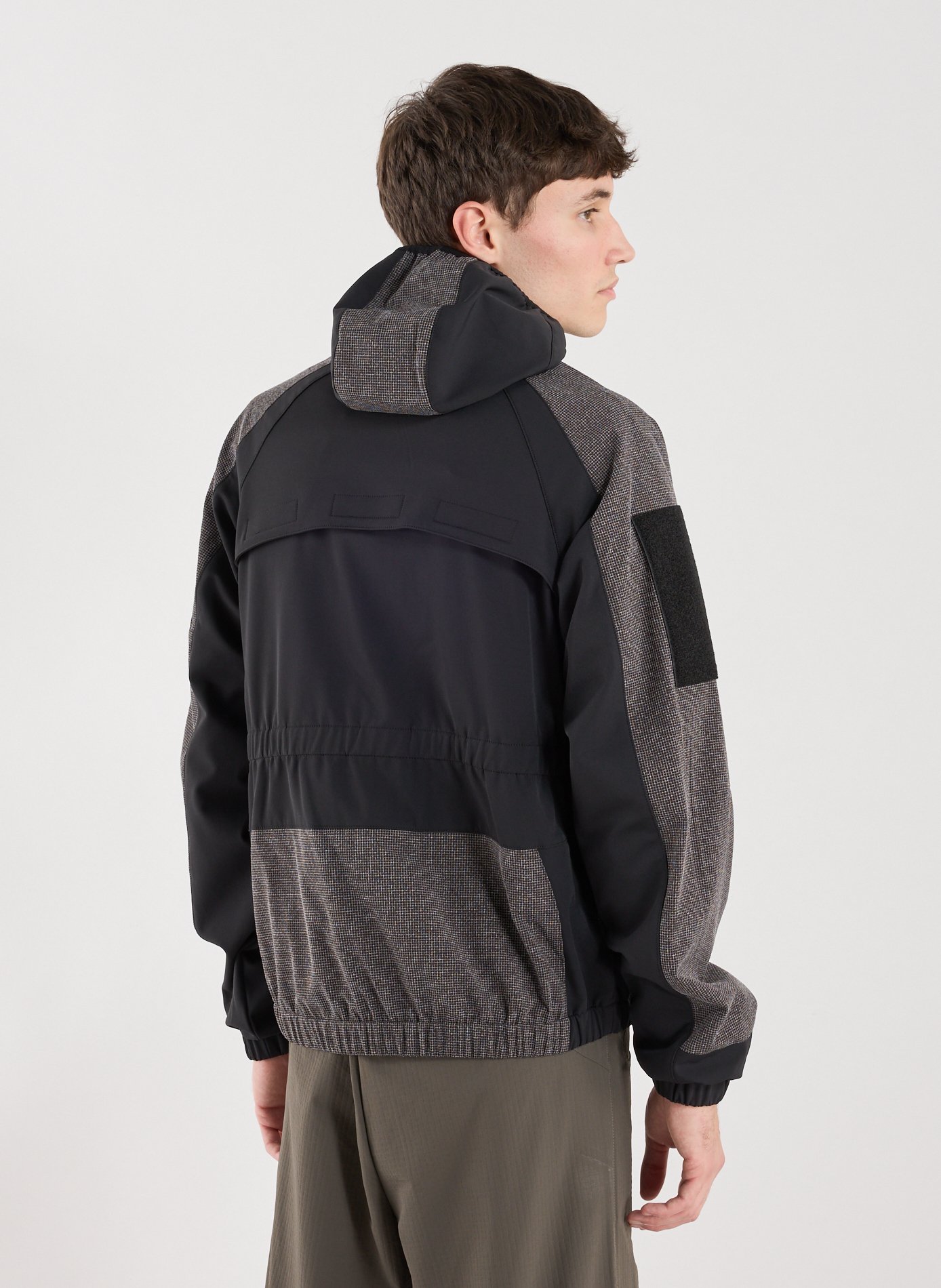 Zip-up jacket with high collar ROA Black