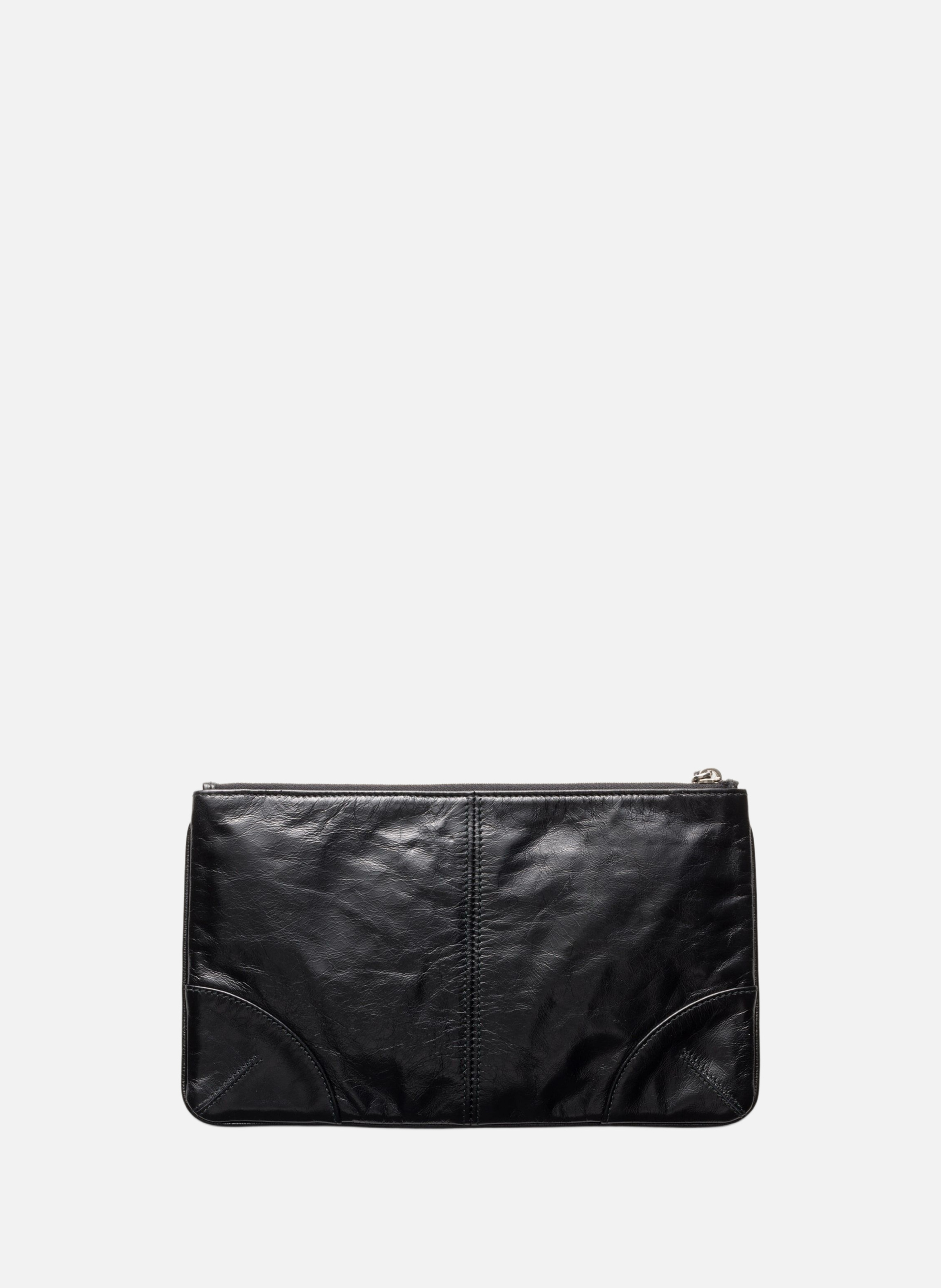 Pochette en cuir PRADA Noir