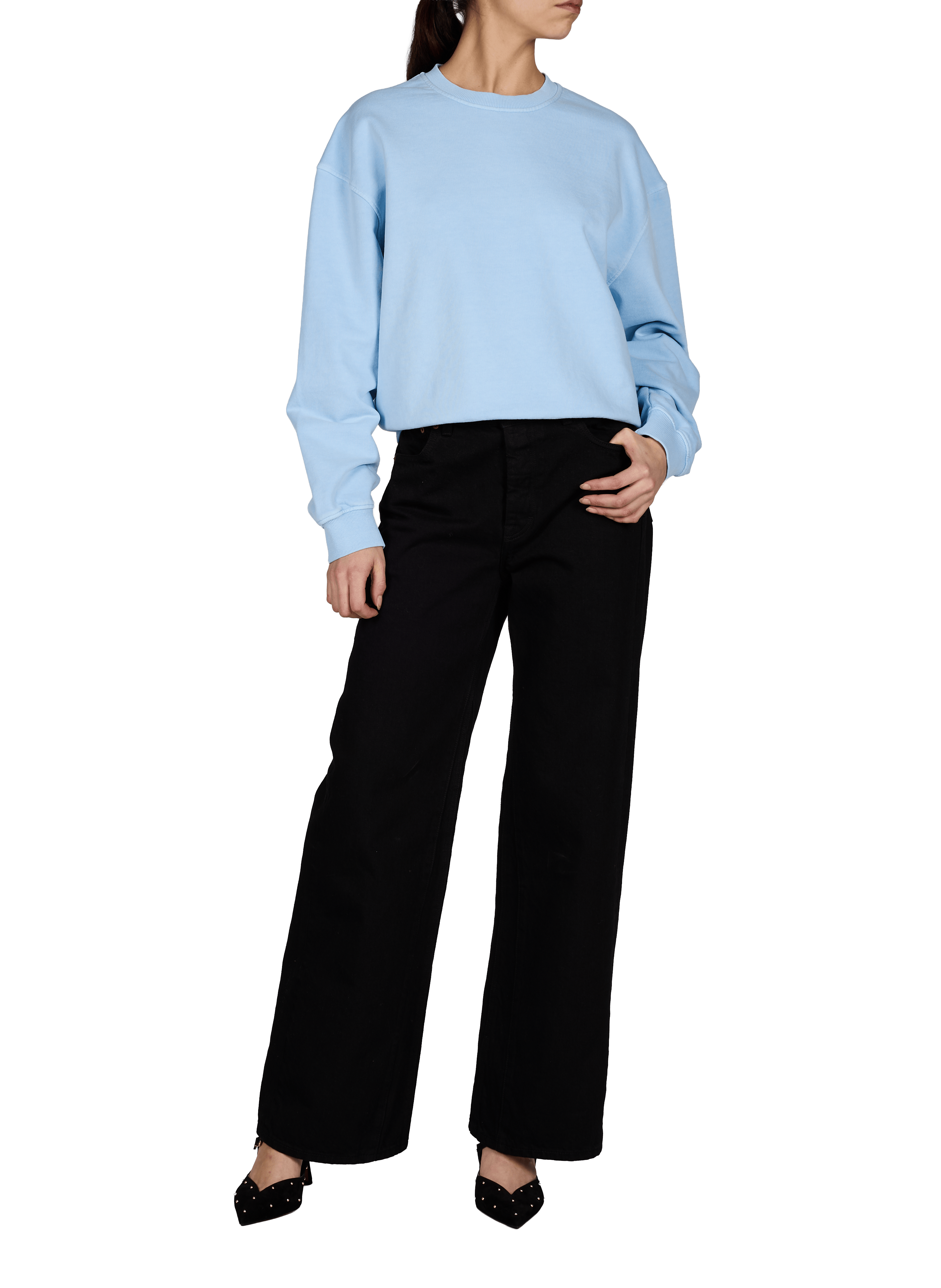 Pantalon droit en coton OUR LEGACY Noir