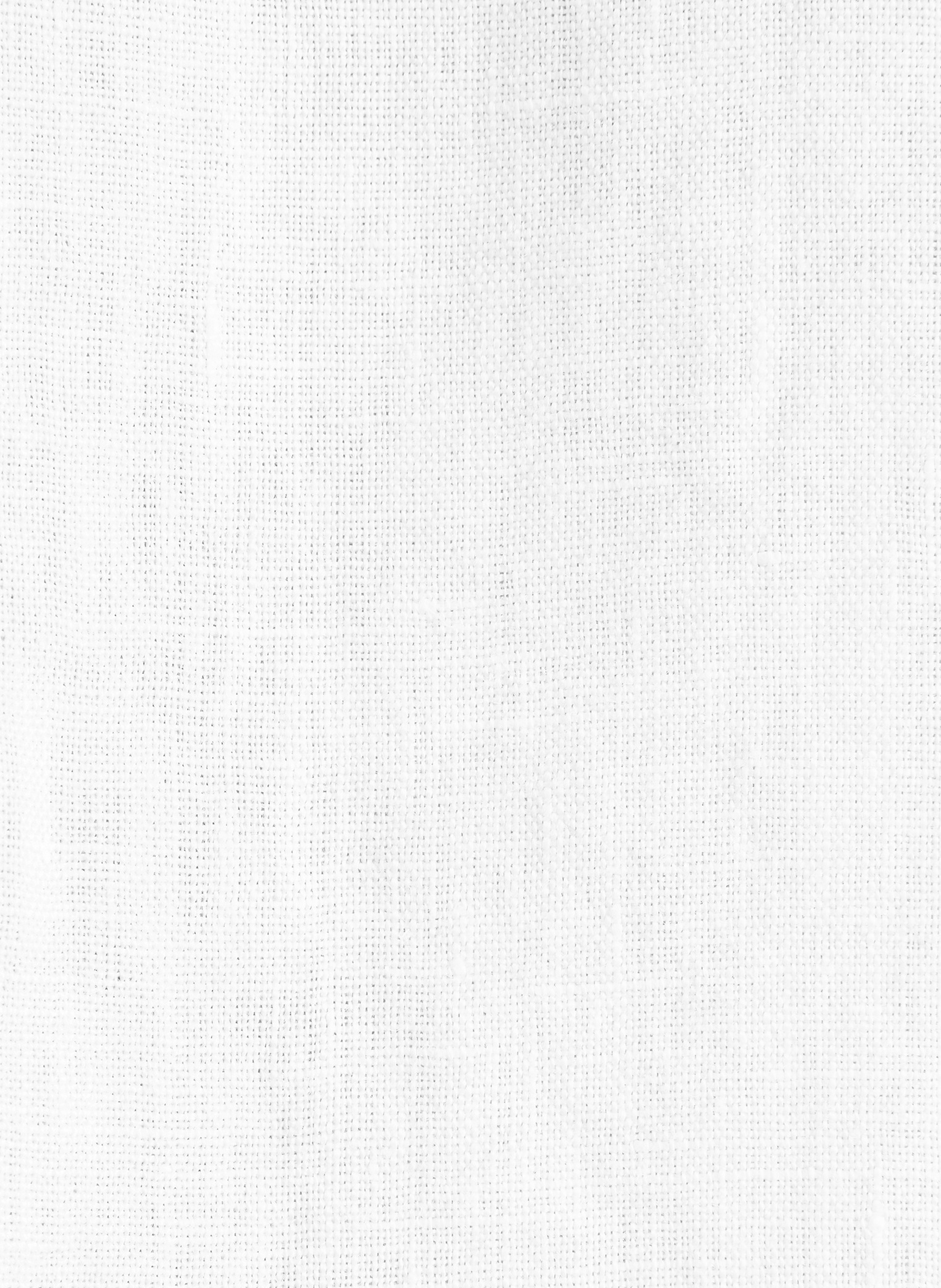 Chemise à col mao en coton SEIDENSTICKER Blanc