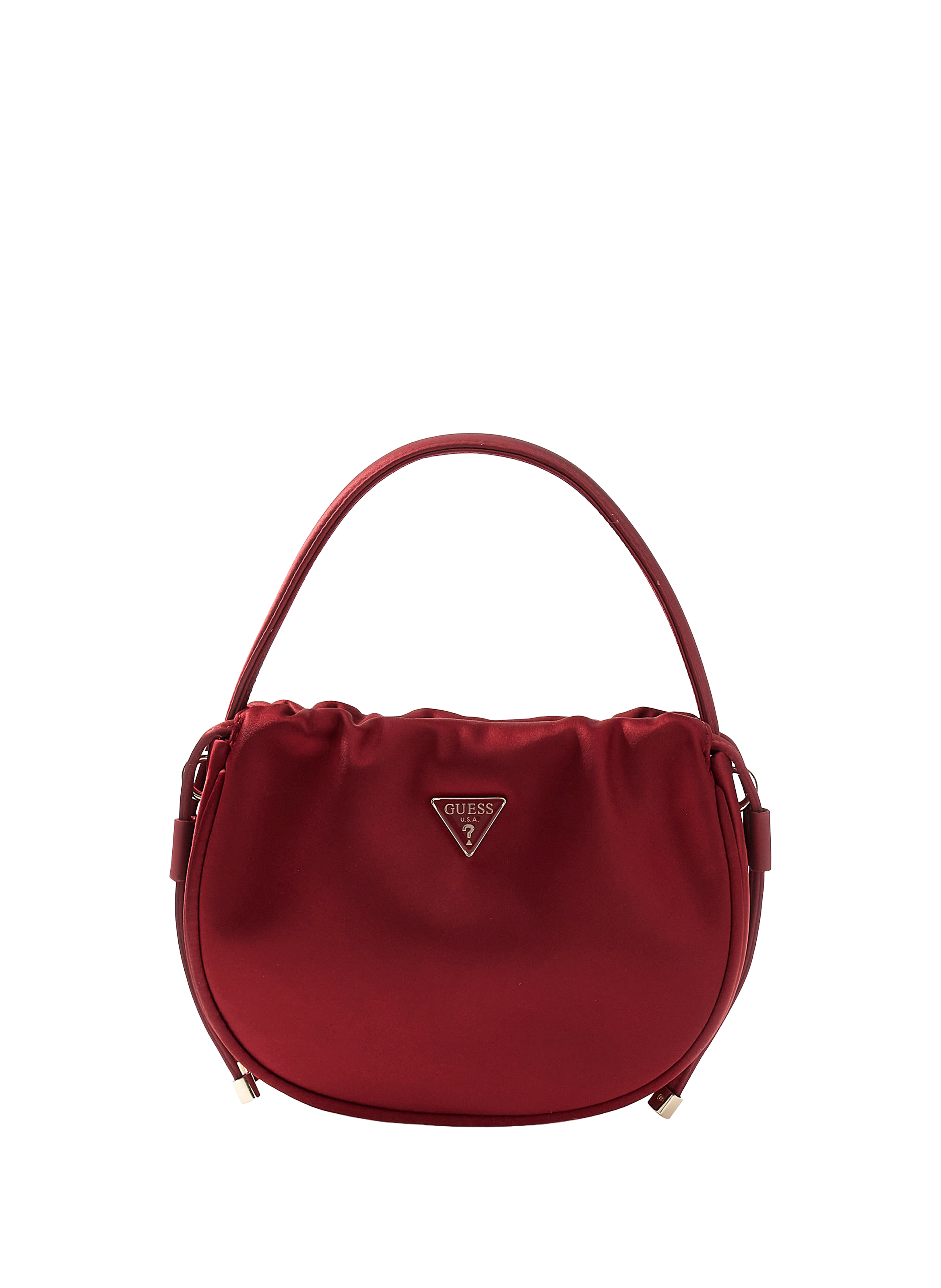 Mini sac à main Elsie froncé GUESS Rouge