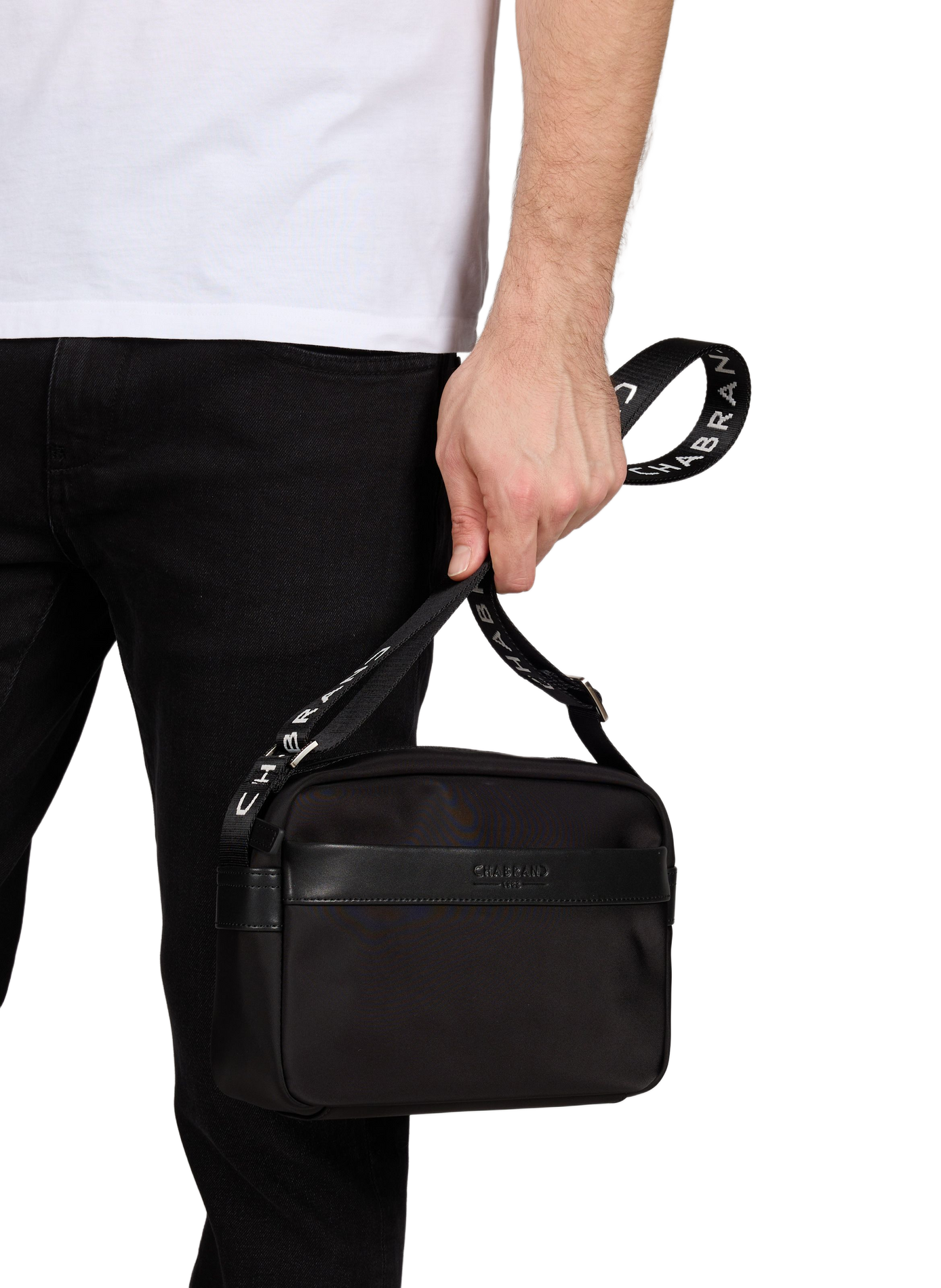 Crossbody logo bag CHABRAND Black