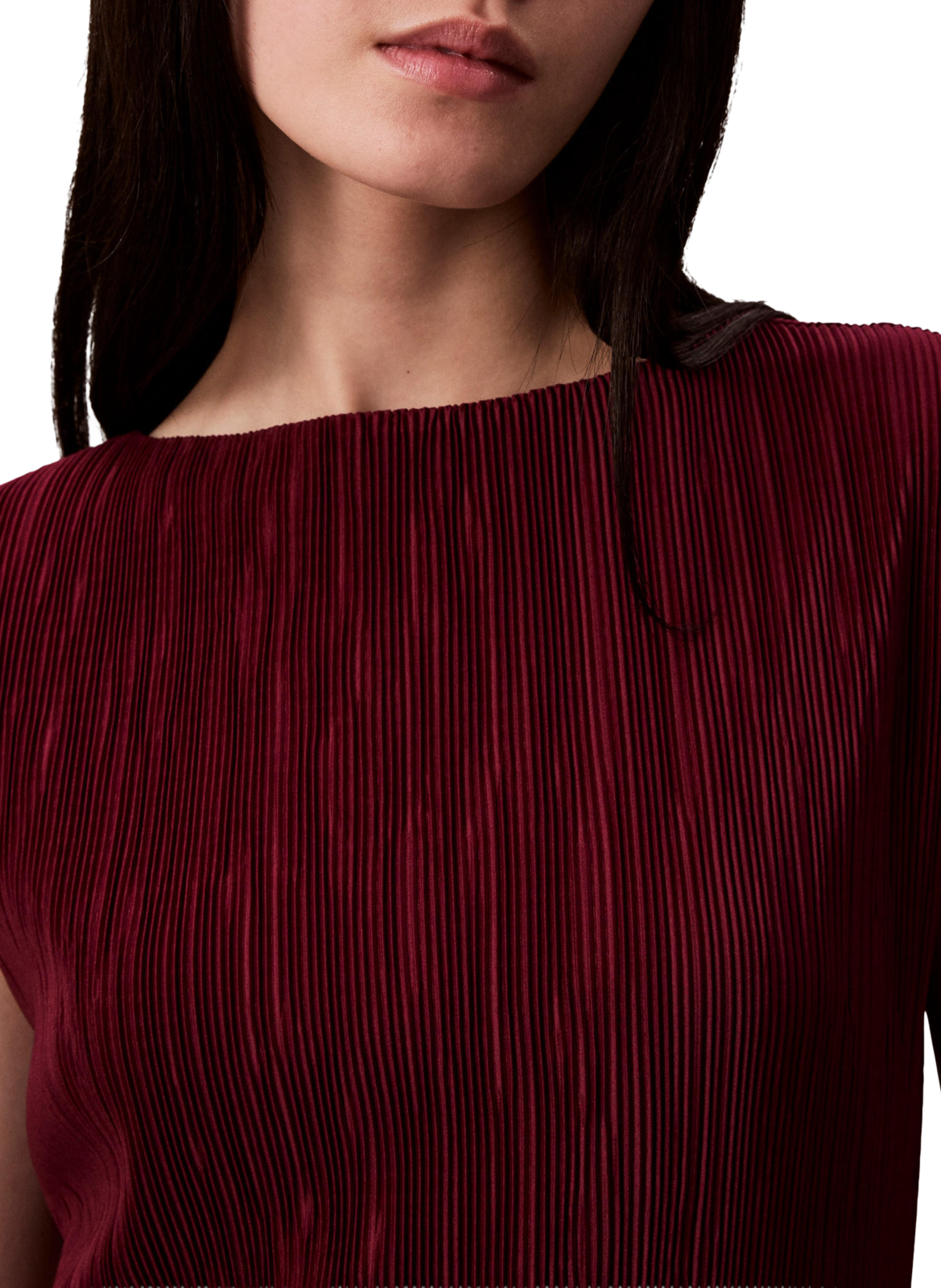 Top côtelé CALVIN KLEIN Rose