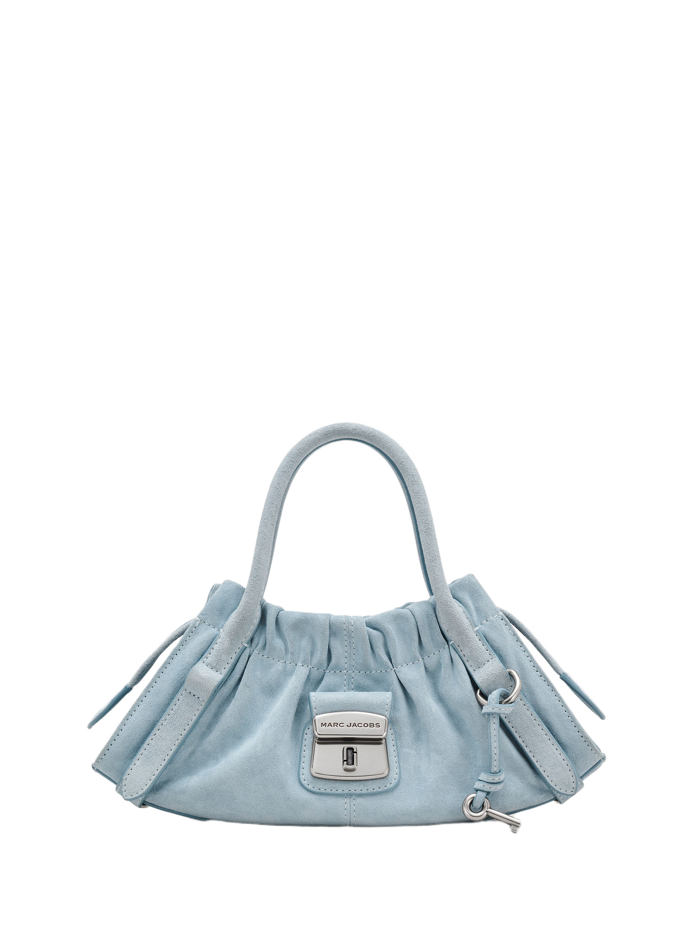 Sac à main Suede Cristina Small Satchel MARC JACOBS Bleu
