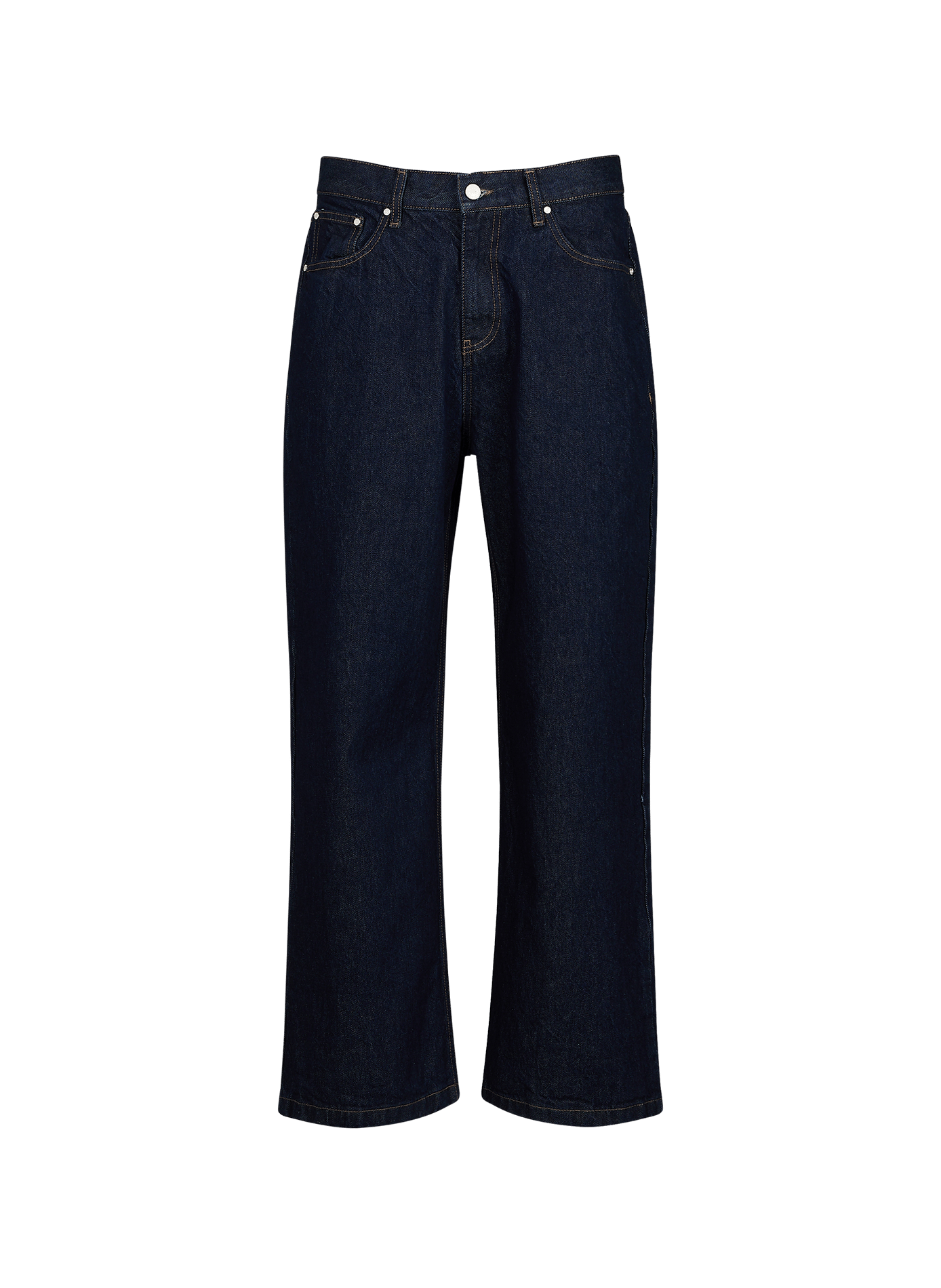Wide leg cotton denim jeans ARTE ANTWERP Blue