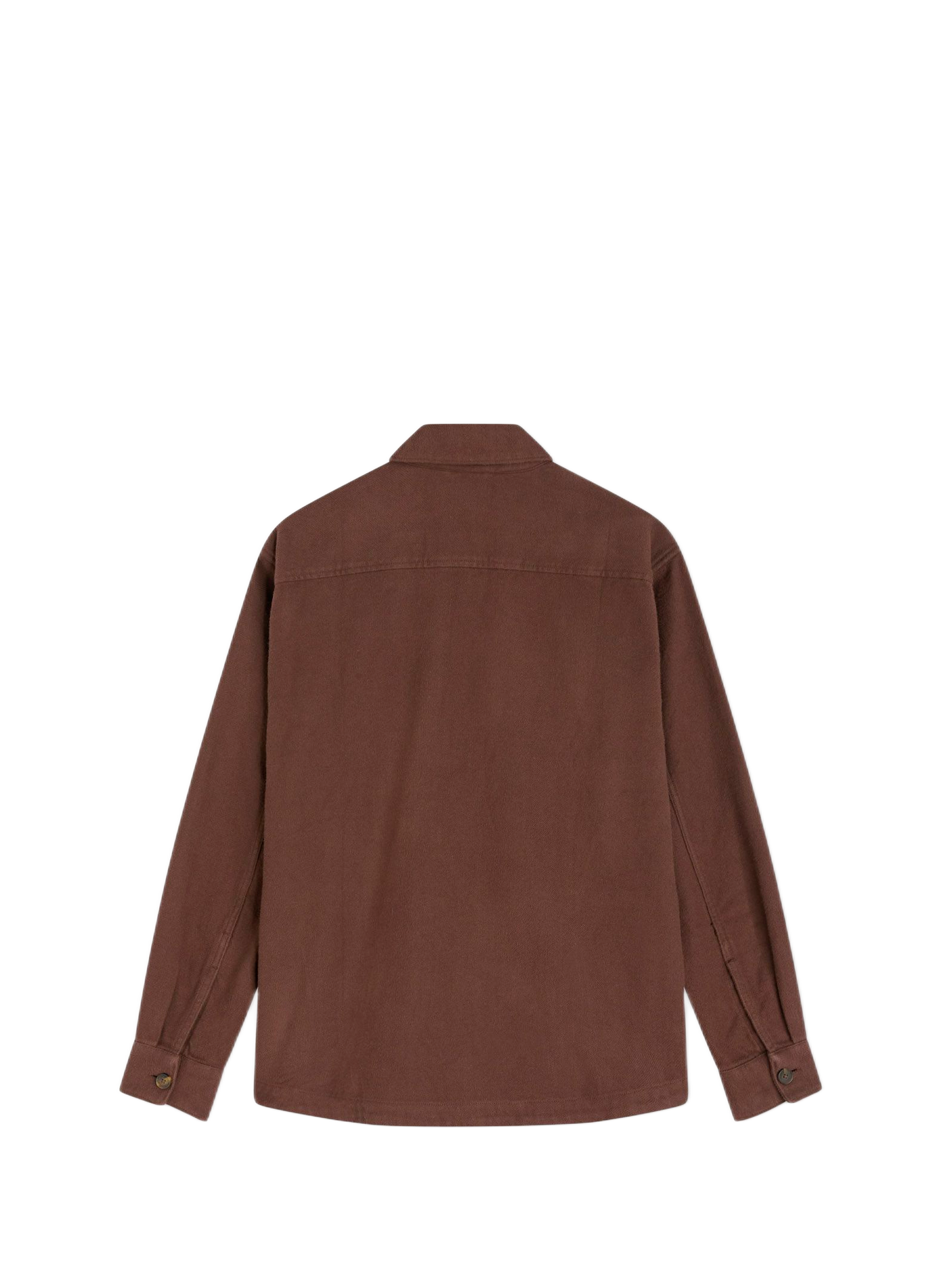Camisa a rayas de algodón DOCKERS Marrón