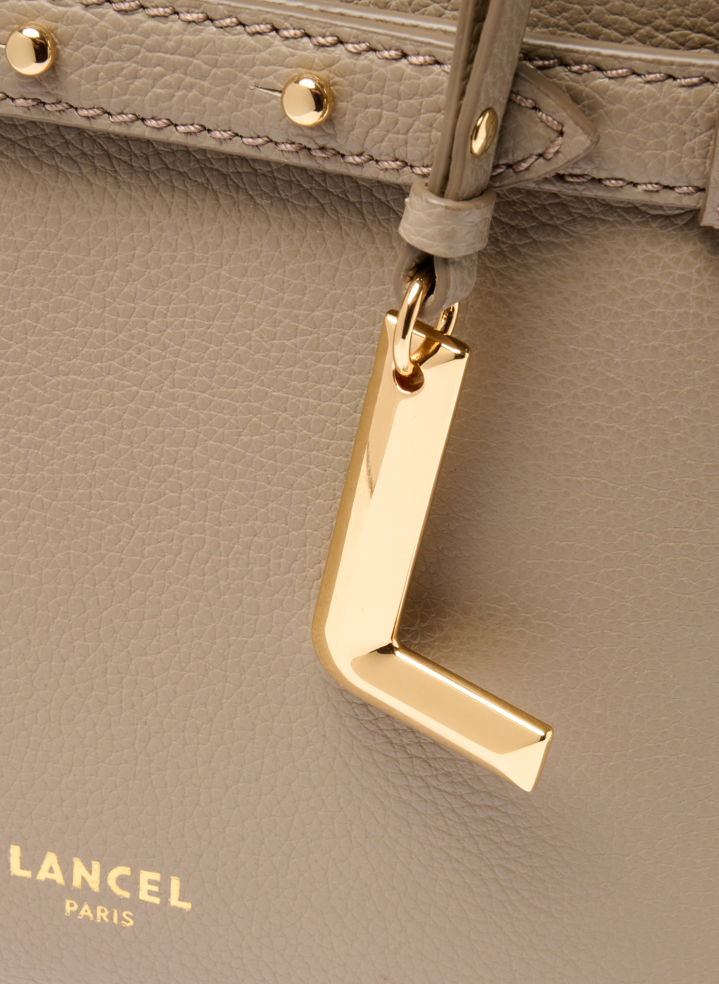 Ritstas Carryall S Faubourg van Lancel in leer LANCEL Beige