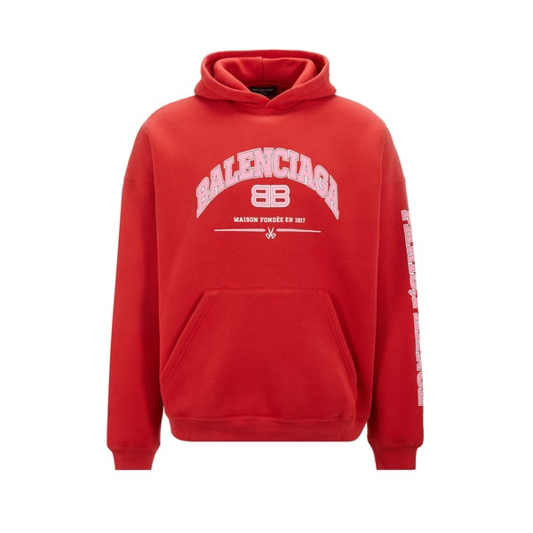 Hoodie à logo en coton mélangé