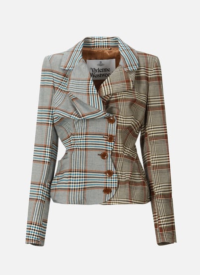 Veste de tailleur Tartan en laine  VIVIENNE WESTWOOD Veste de tailleur Tartan en laine  VIVIENNE WESTWOOD