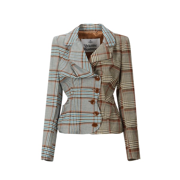 Veste de tailleur Tartan en laine