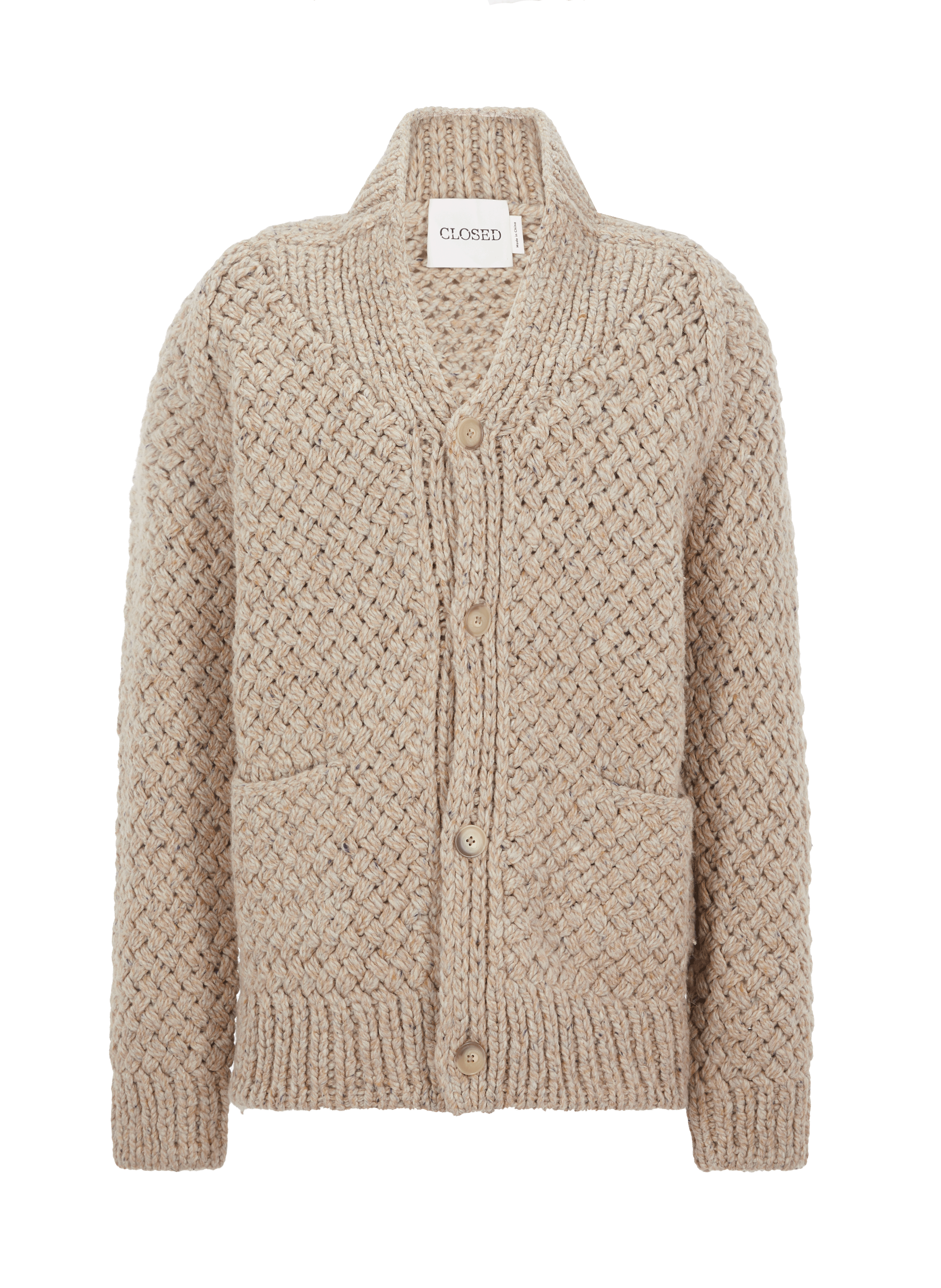 Cardigan en laine mélangé