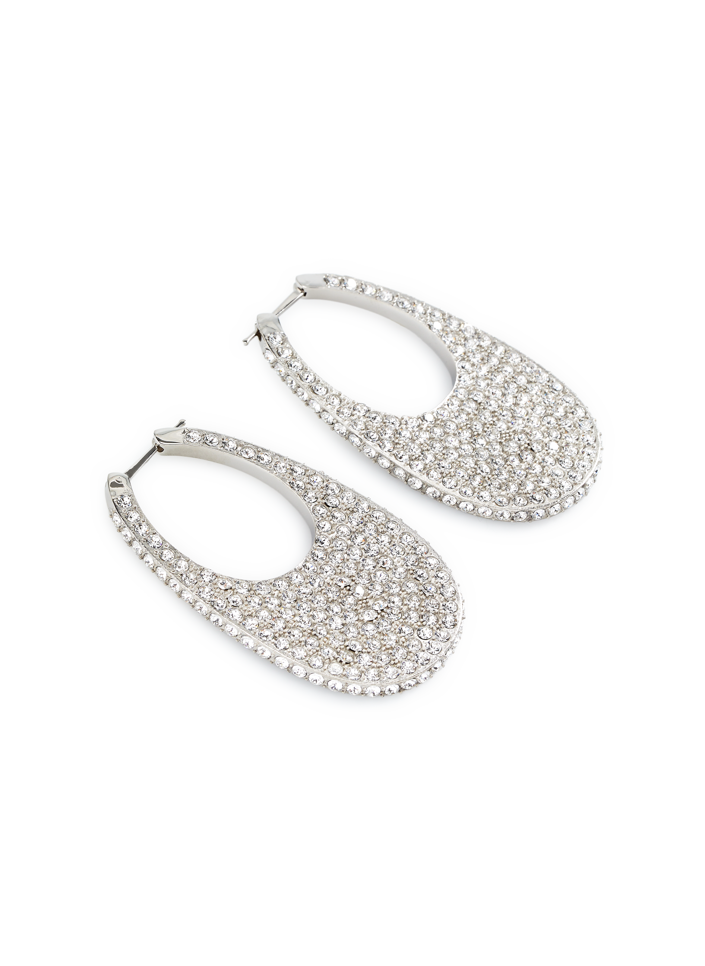 Boucles d'oreilles serties de cristal