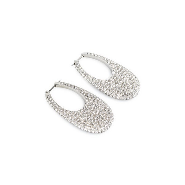 Boucles d'oreilles serties de cristal