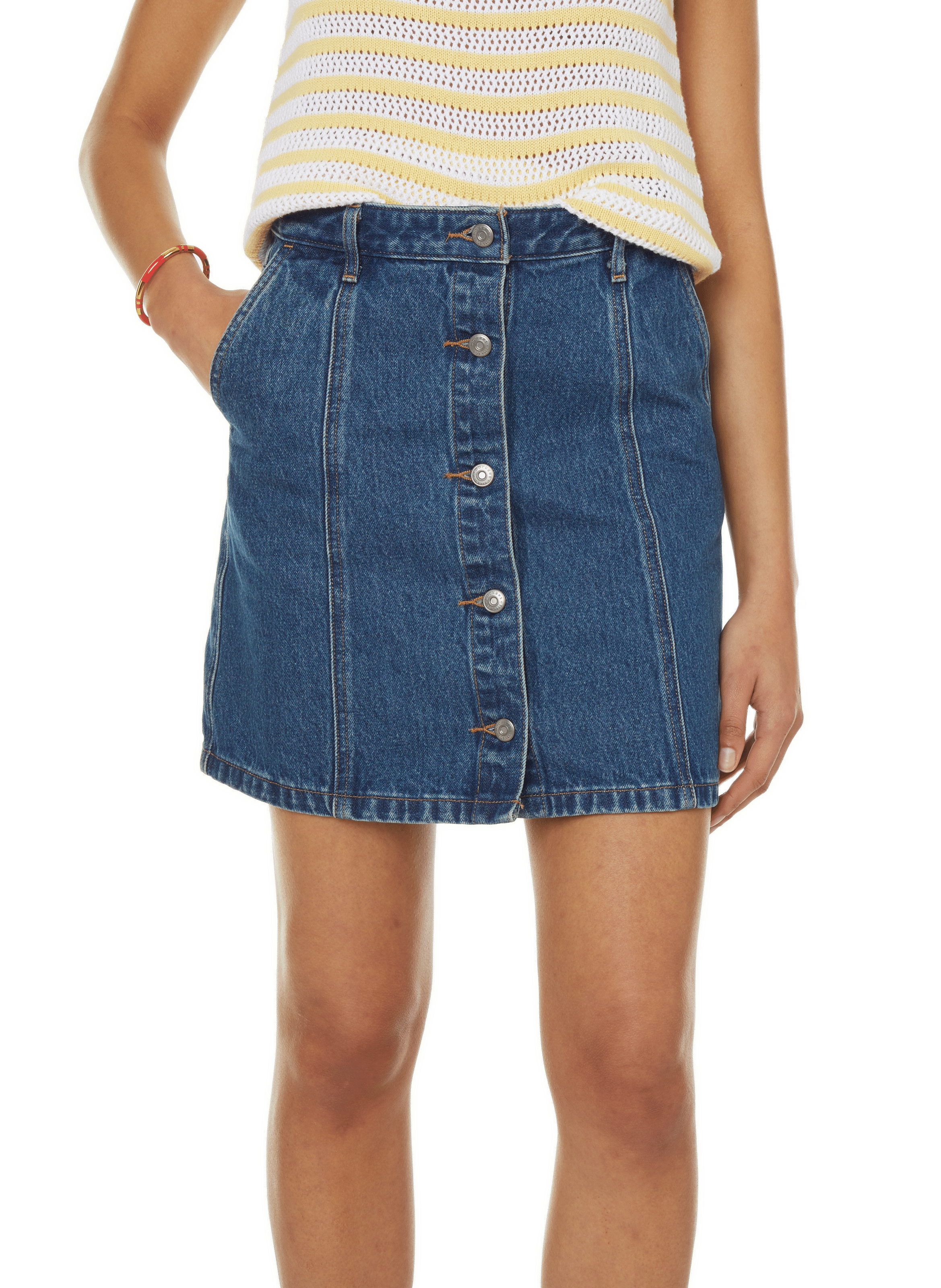 Bracelet jonc  AURELIE BIDERMANN Orange