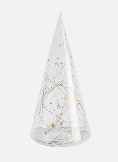 Sapin lumineux en verre motif étoiles RADER Sapin lumineux en verre motif étoiles RADER
