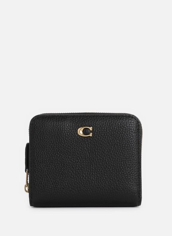 Black Leather coin purse