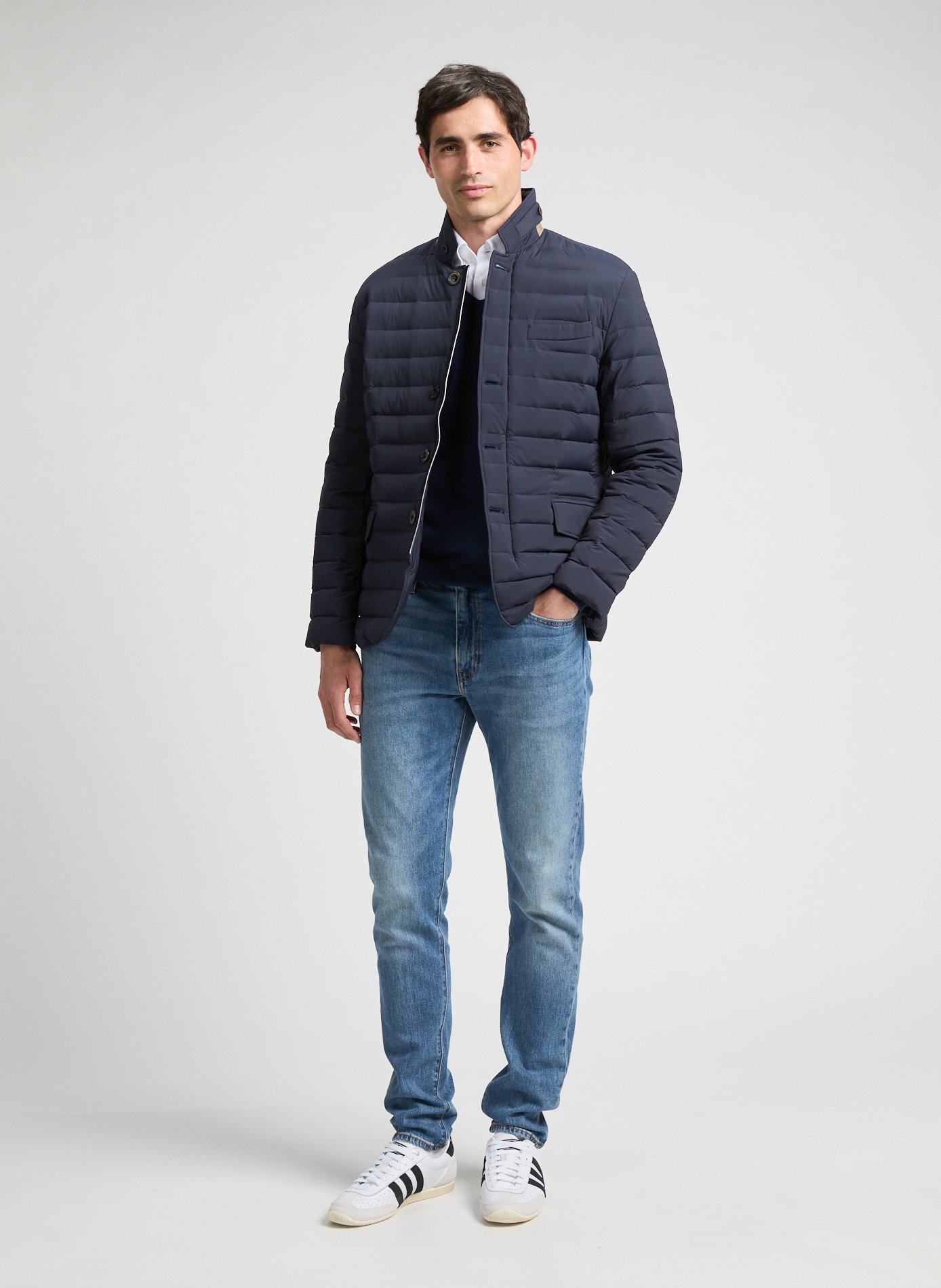 Blouson matelassé HACKETT Bleu