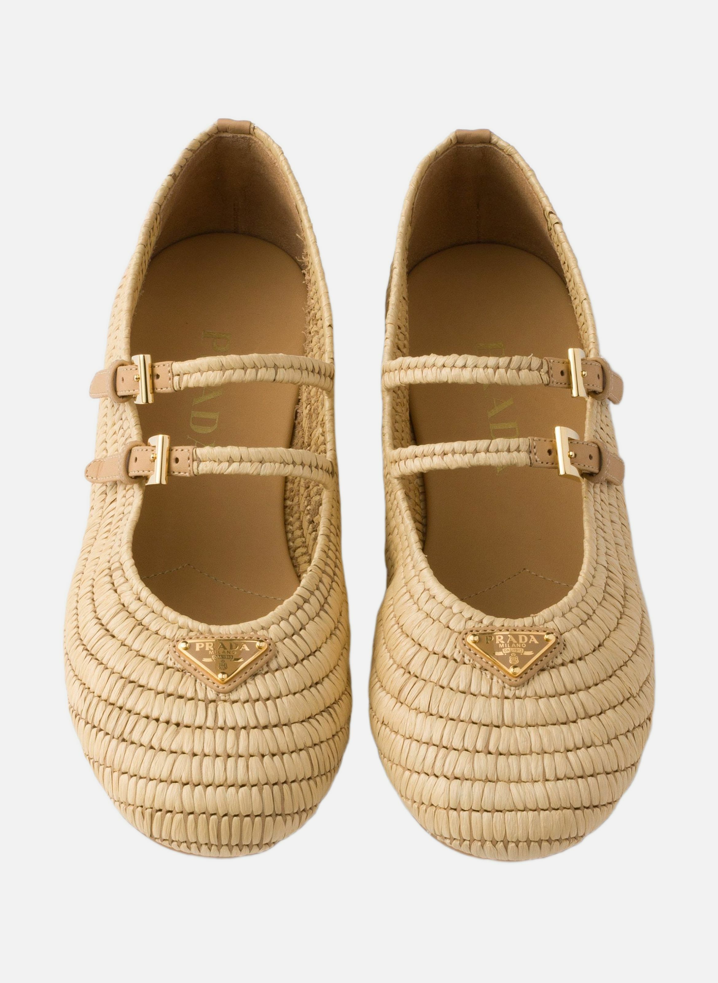 Ballerines en crochet PRADA 