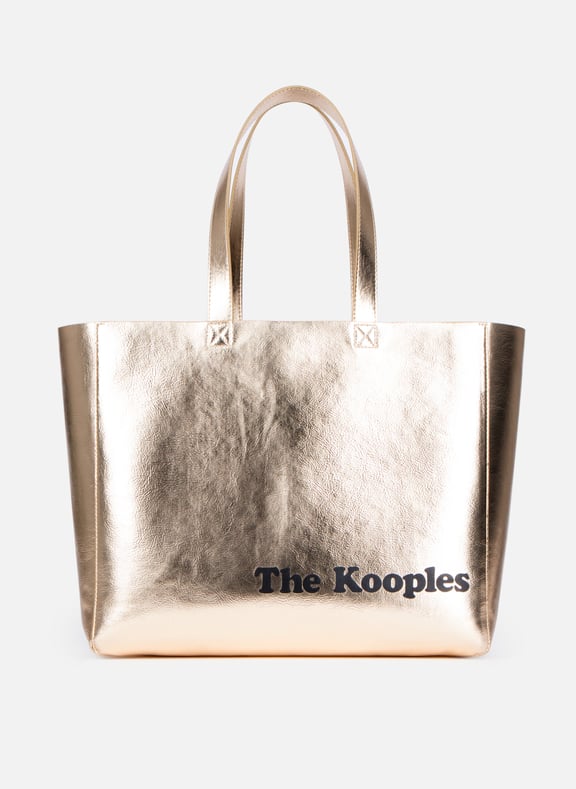 Sac cabas effet cuir Jaune by THE KOOPLES THE KOOPLES Sac cabas effet cuir Jaune