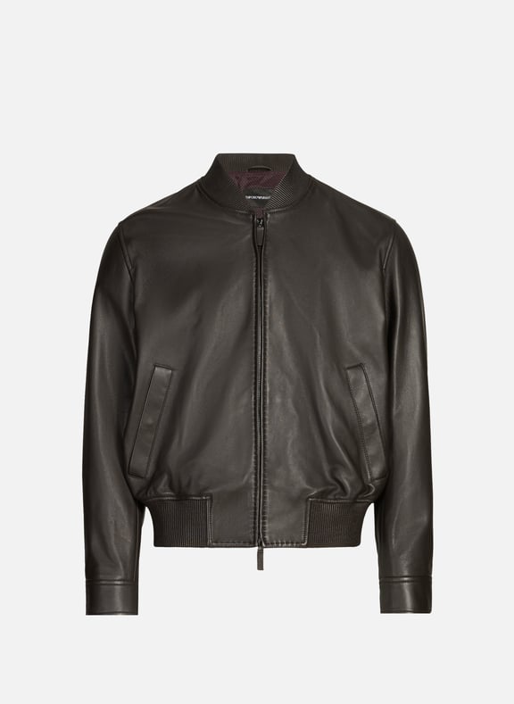 Leather jacket EMPORIO ARMANI Leather jacket EMPORIO ARMANI