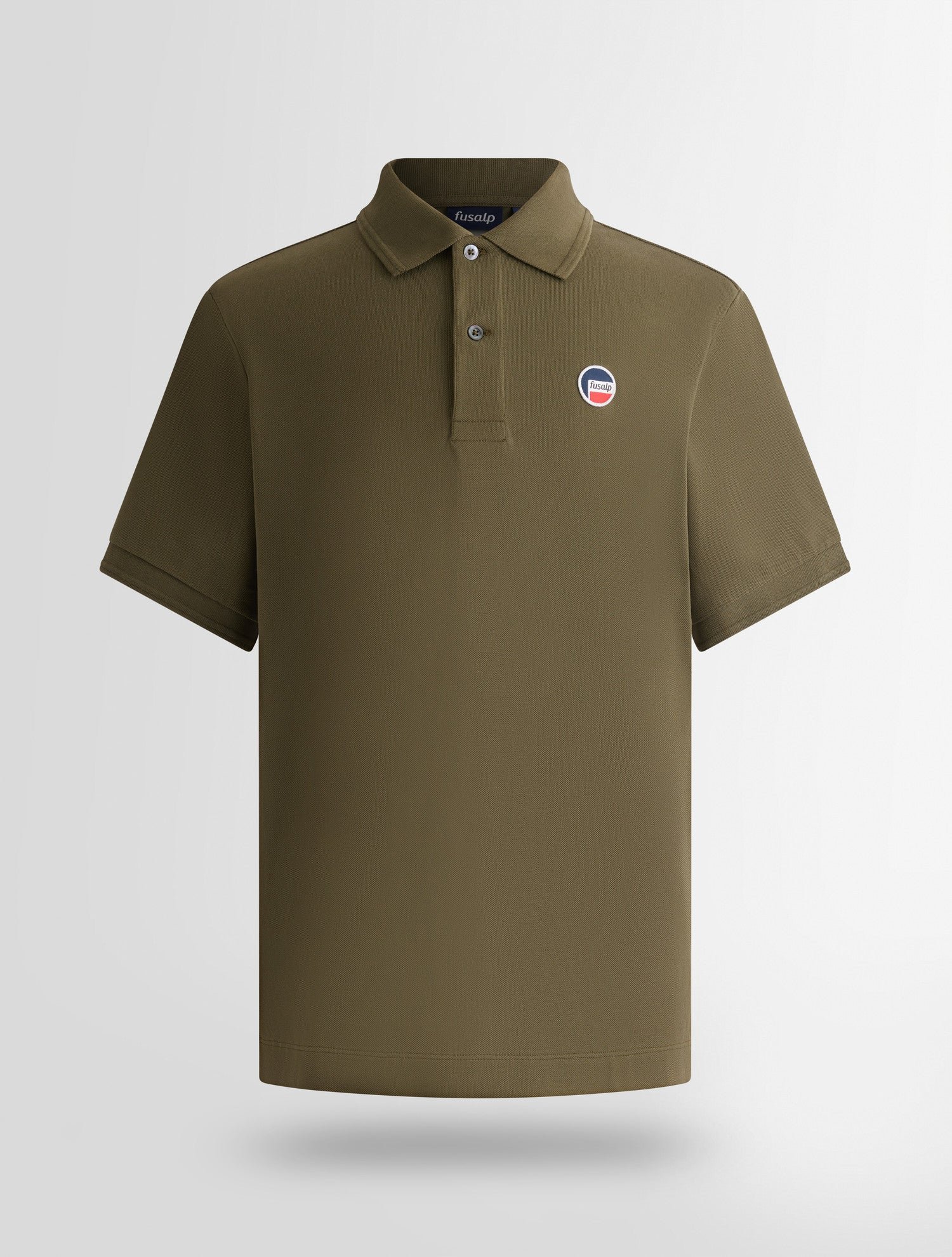 Polo manches courtes gerlo col polo coupe regular FUSALP Kaki