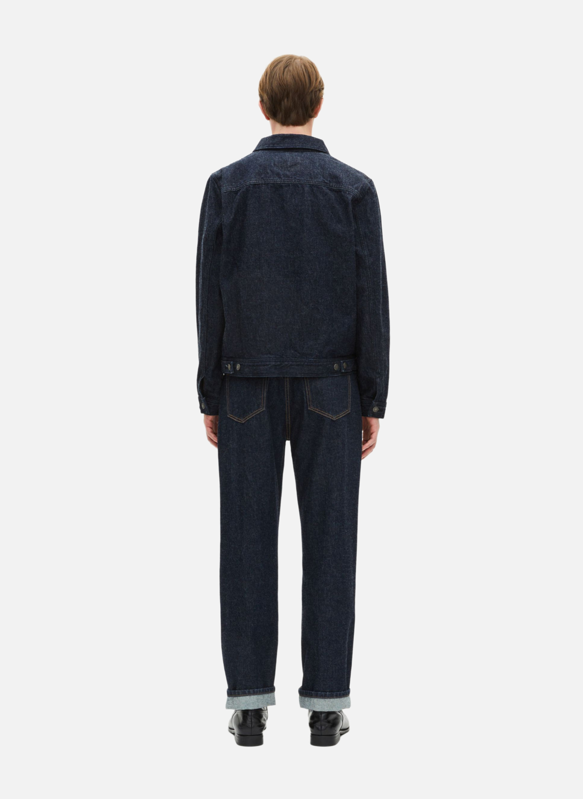 Blouson en denim foncé THE KOOPLES Bleu