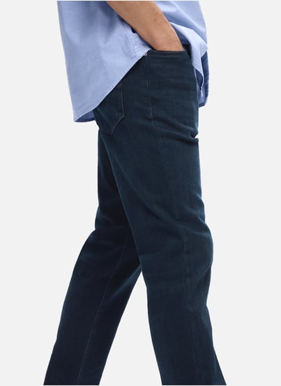 Straight leg jeans in blended organic cotton SELECTED Straight leg jeans in blended organic cotton SELECTED