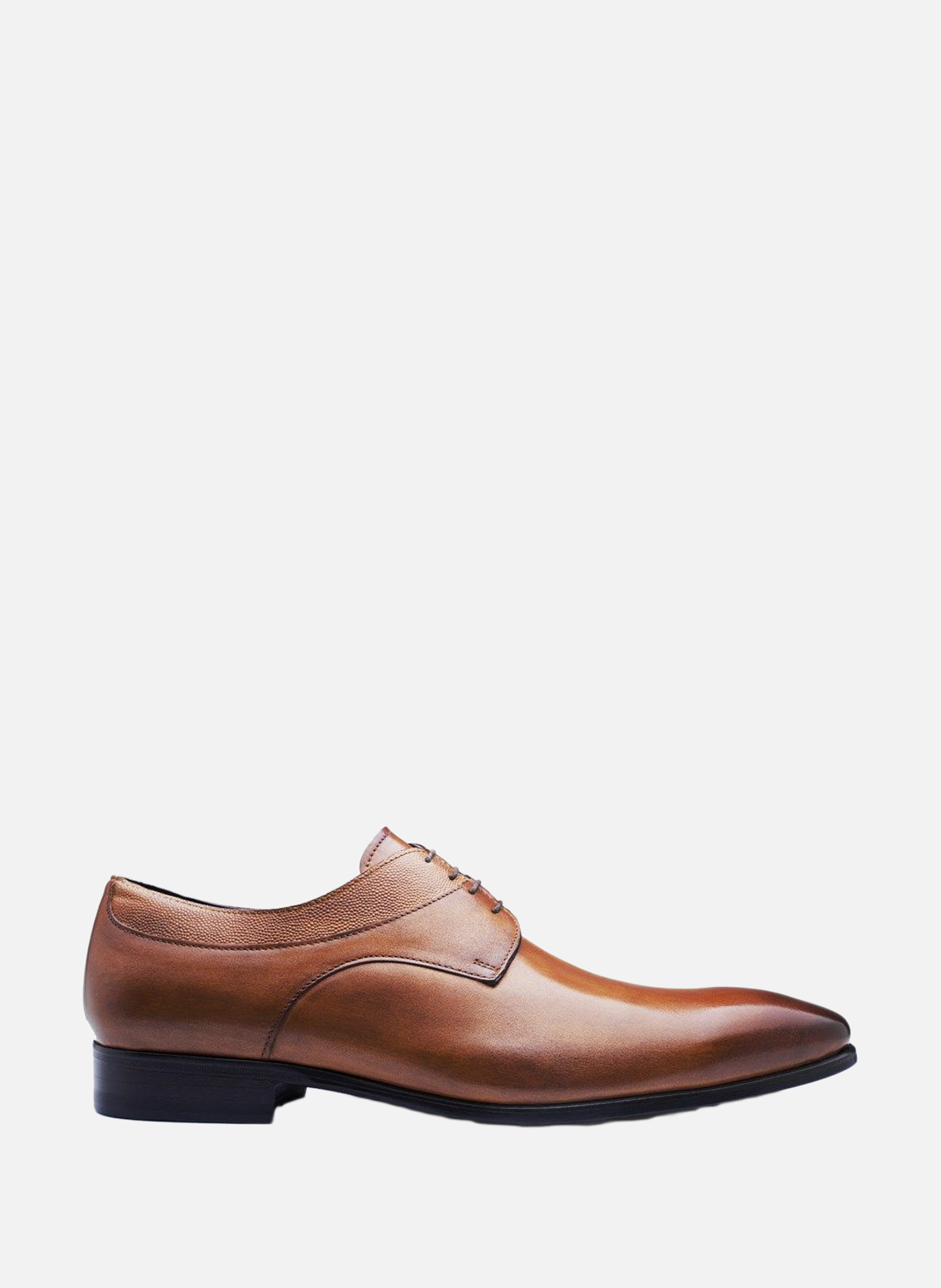 Derby cuir umberto FINSBURY Marron