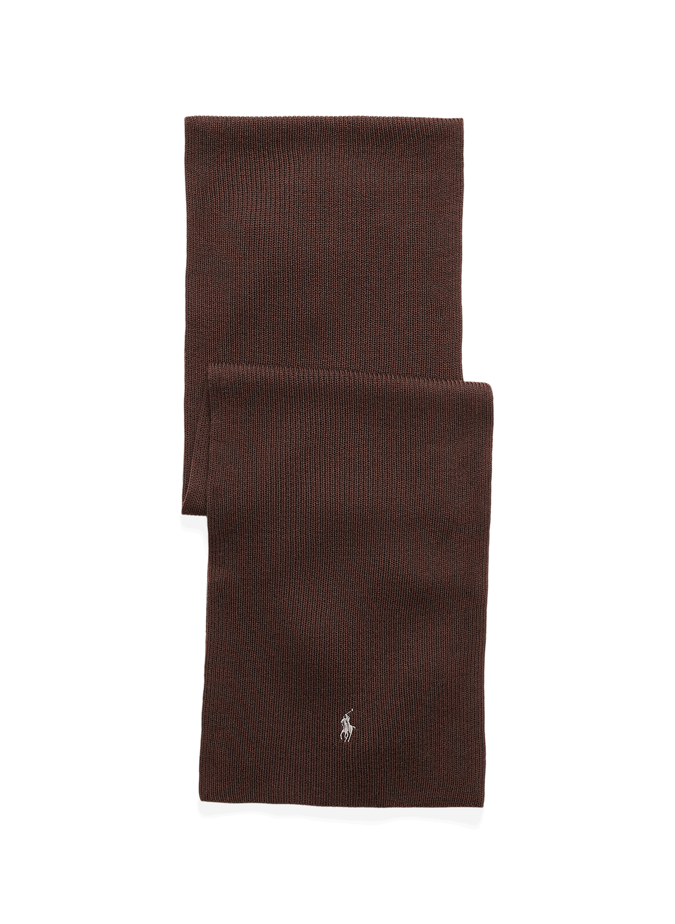POLO RALPH LAUREN Cotton scarf Brown