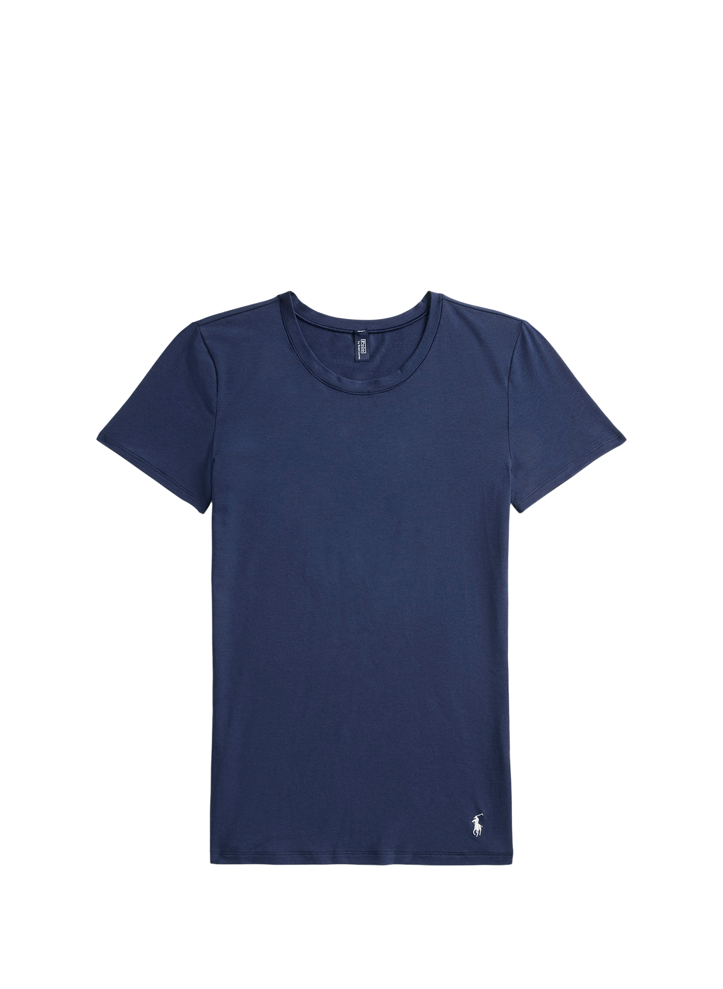 T-shirt slim en coton POLO RALPH LAUREN Bleu