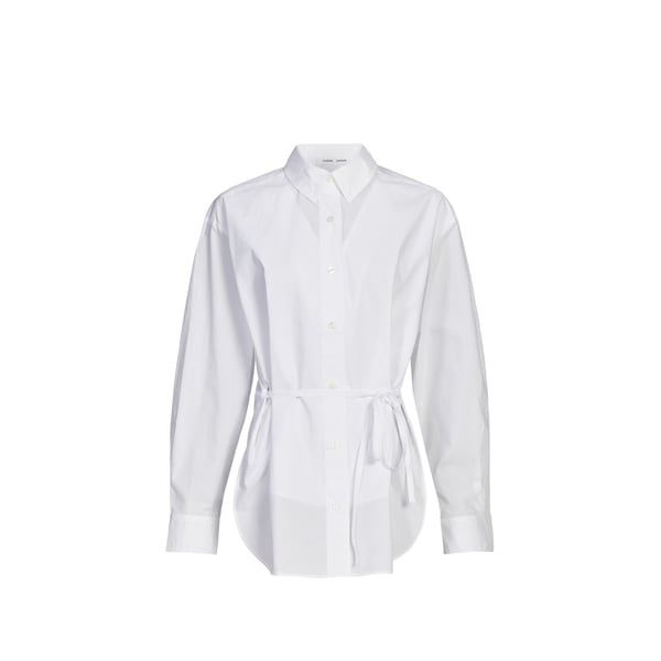 Chemise ample Ă manches longues en coton