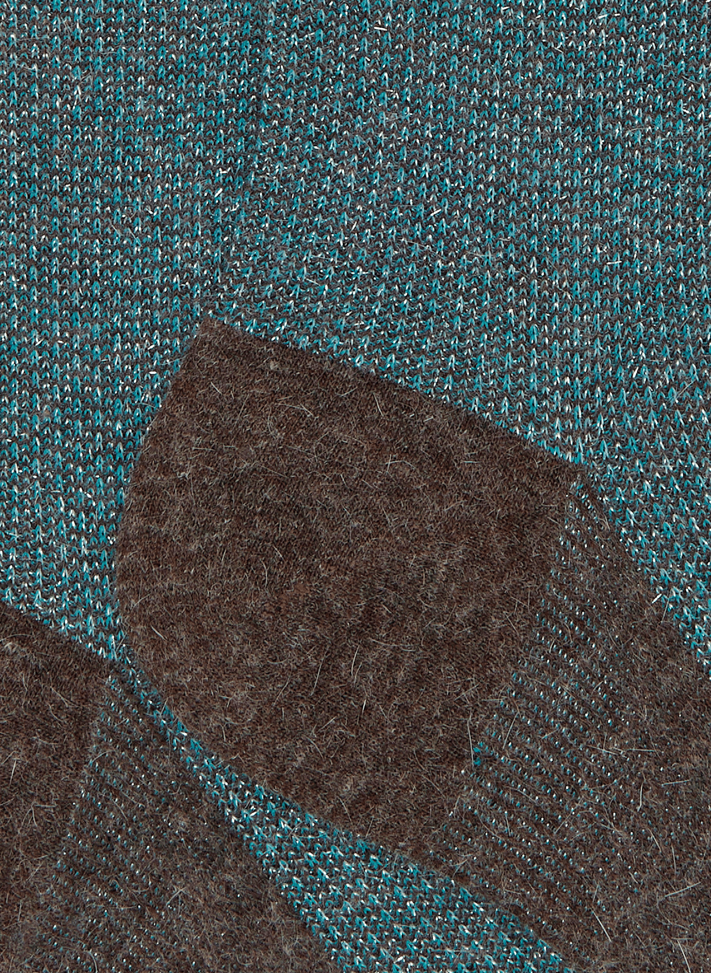 Chaussettes en laine douce métallissées  DORÉ DORÉ Marron