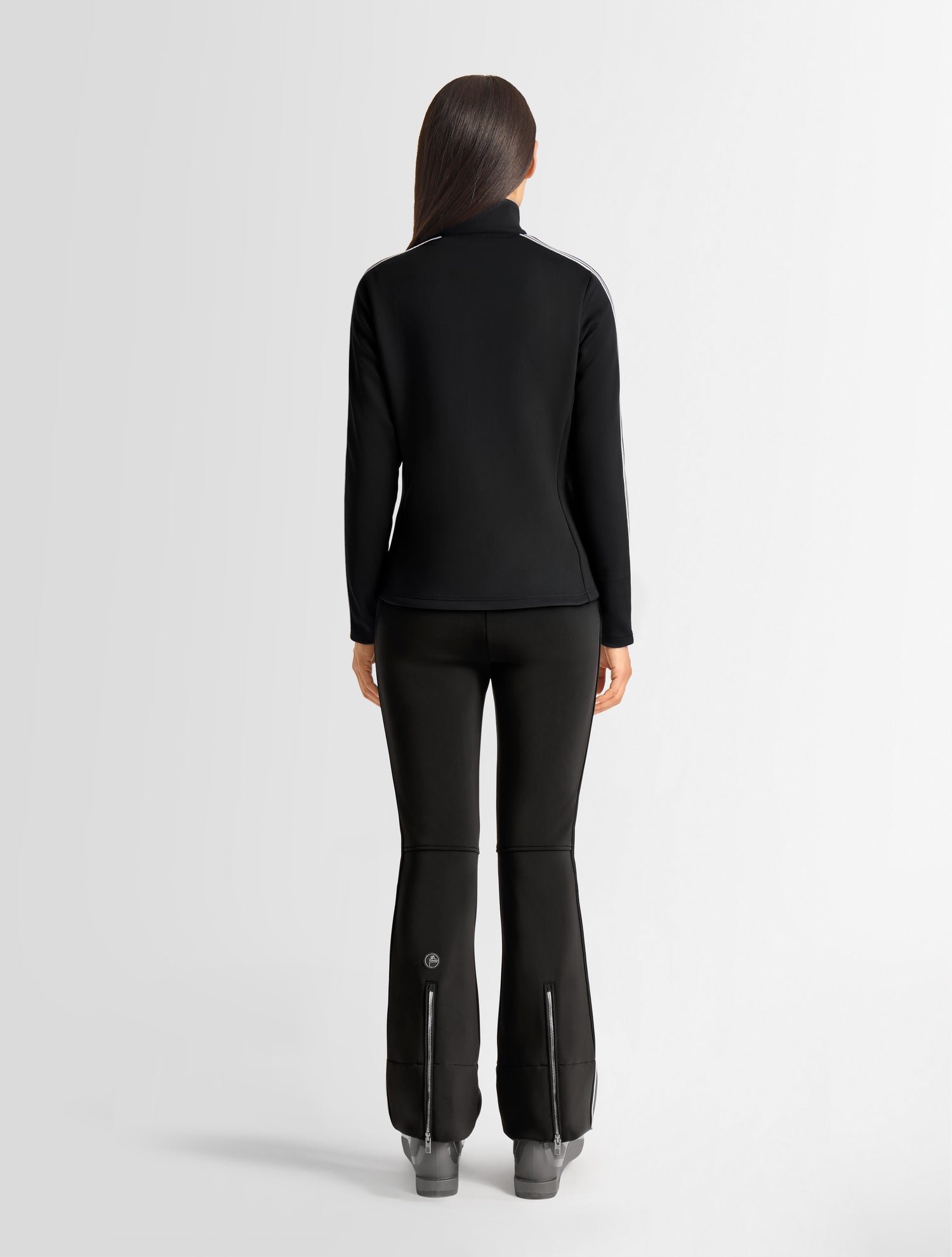 Veste technique odella col montant coupe ajustée FUSALP Noir