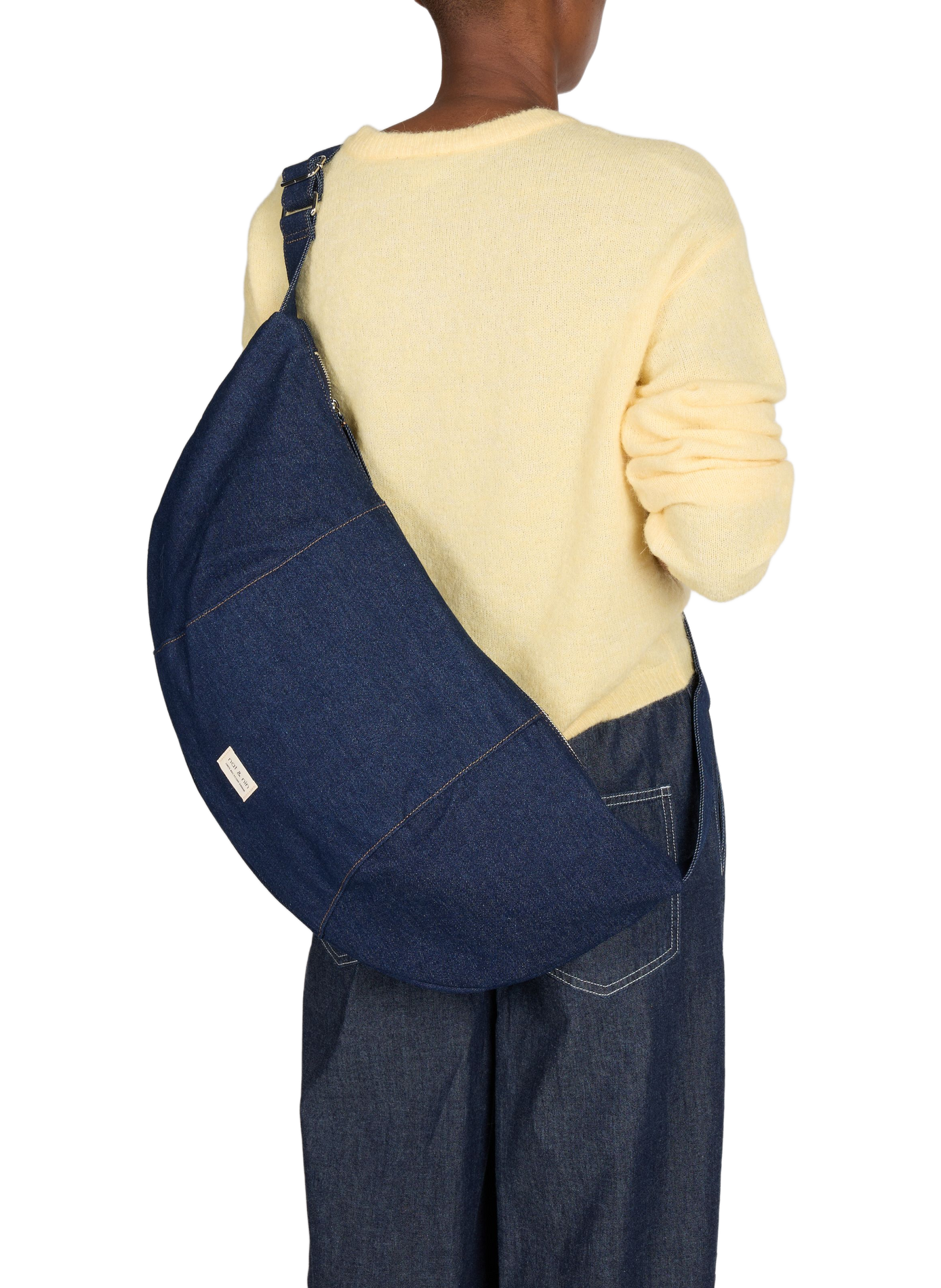 Corto leather handbag NAT & NIN Blue