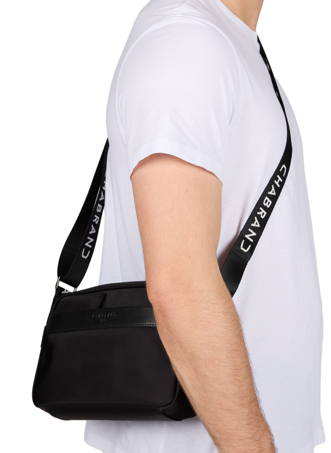 Crossbody logo bag CHABRAND Black