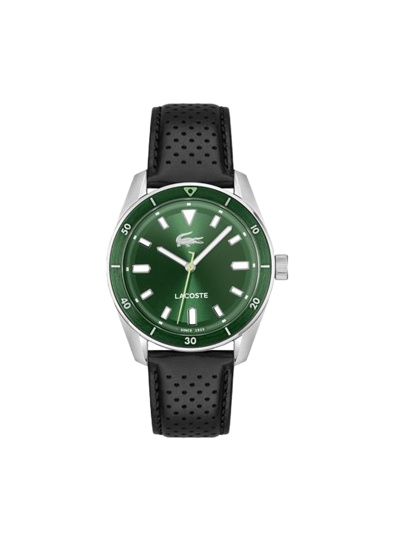 Montre quartz Boston en cuir LACOSTE MONTRES Vert
