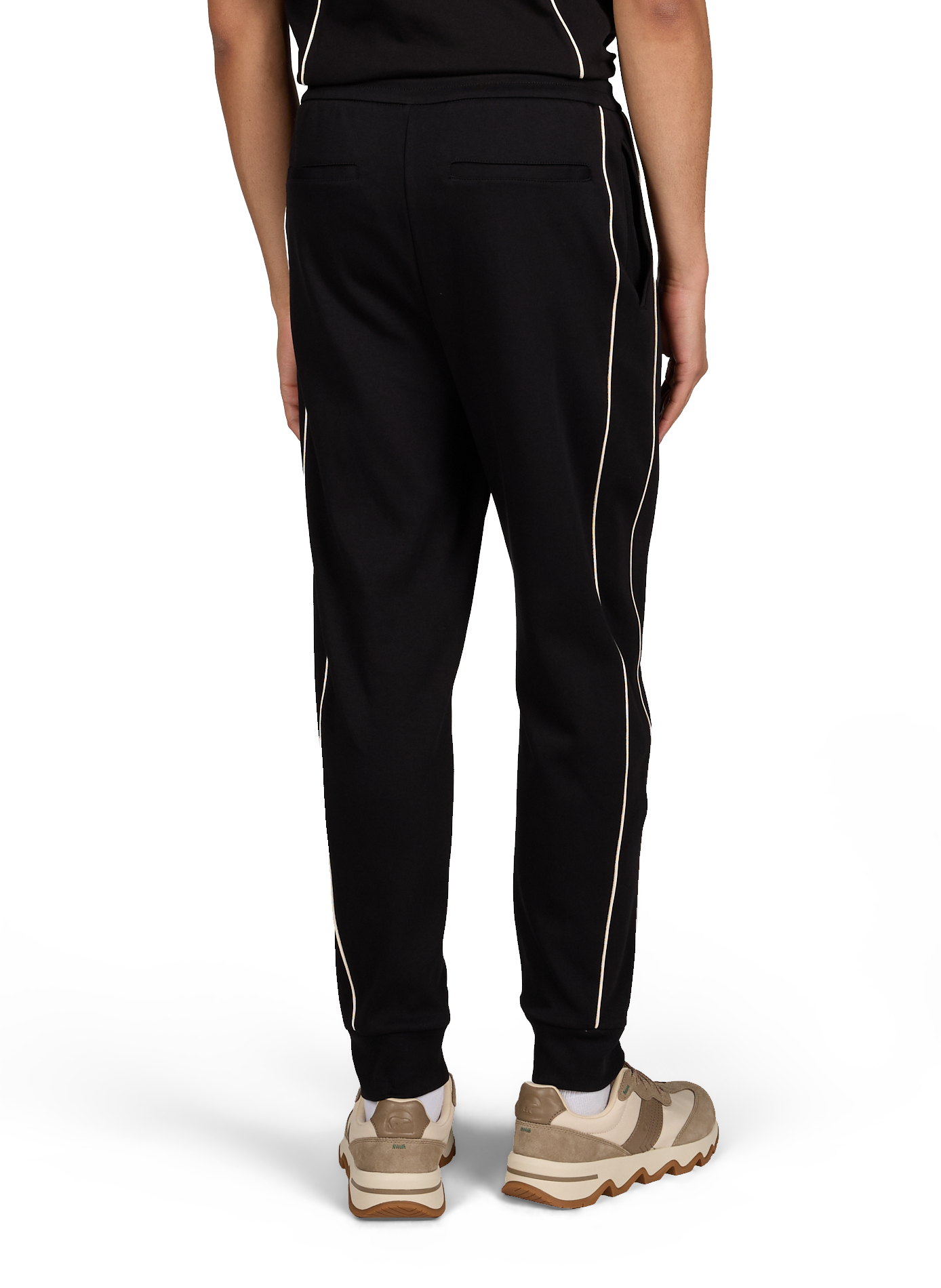 Cotton joggers ARMANI EXCHANGE Black