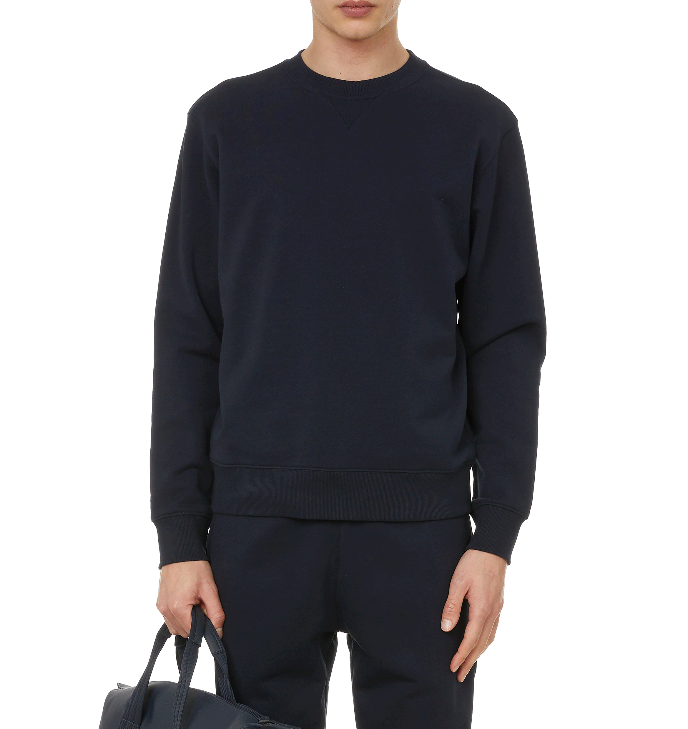 Organic cotton sweatshirt AU PRINTEMPS PARIS Blue
