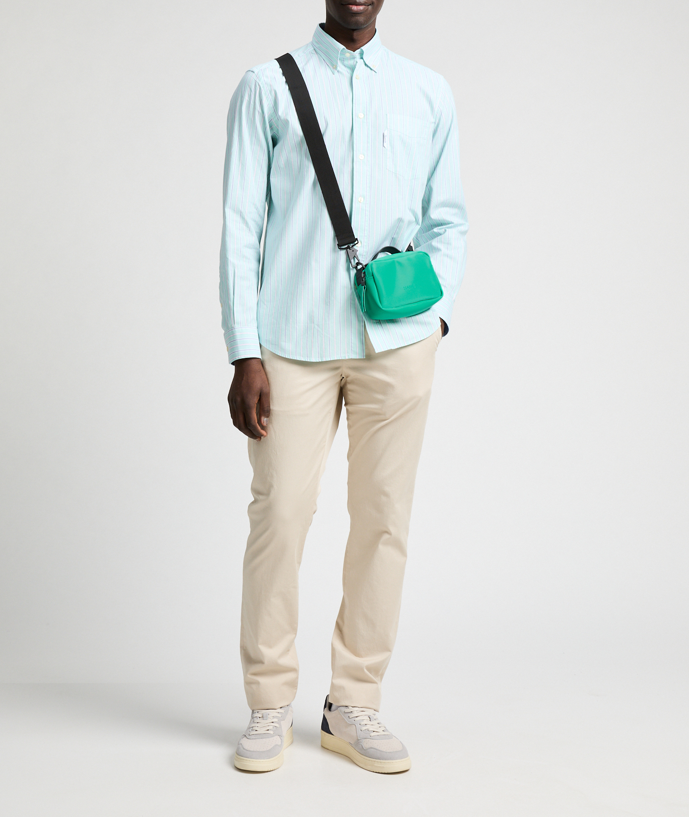 Micro Box Bag RAINS Green