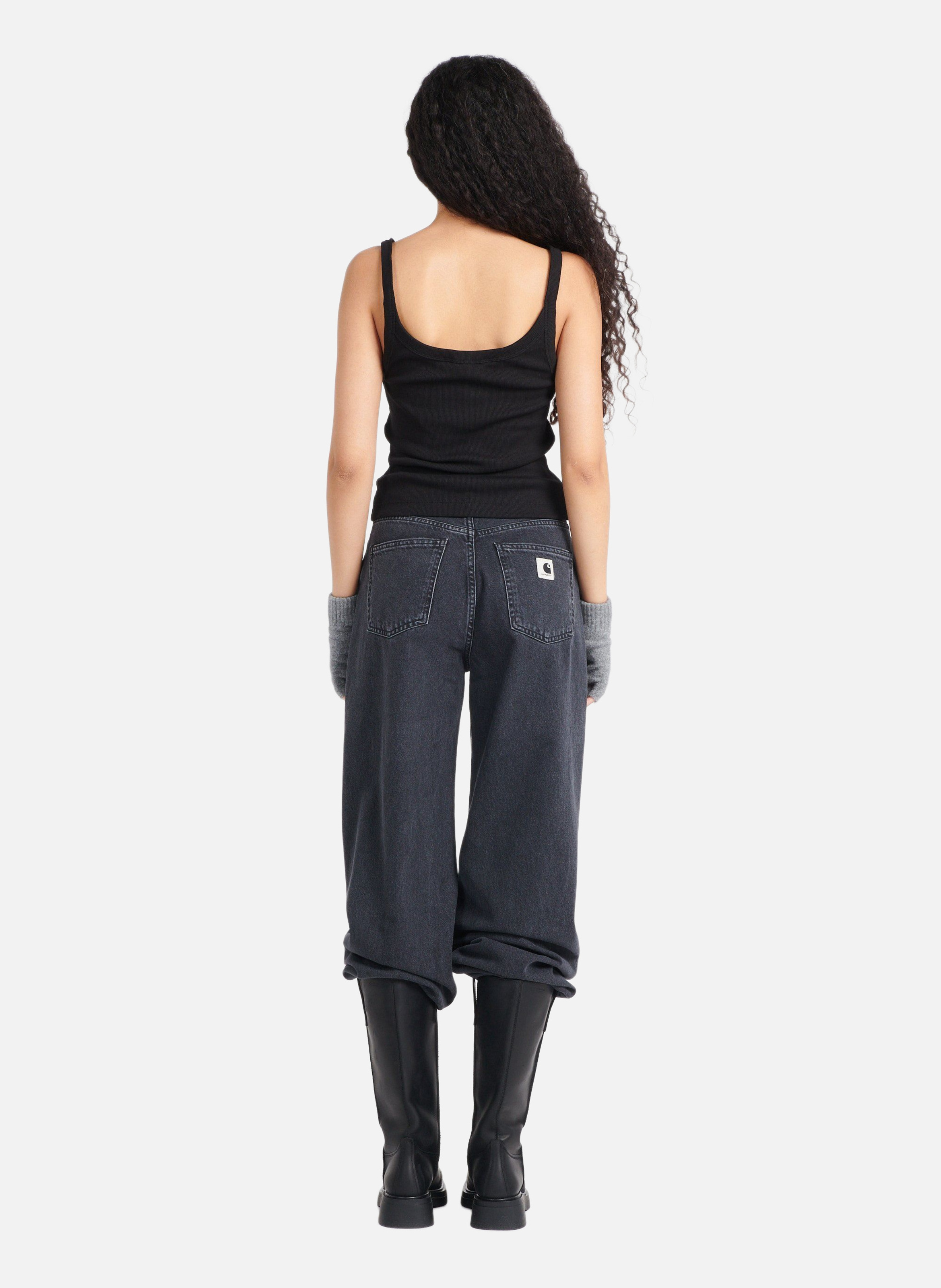 Jean jane CARHARTT WIP Noir