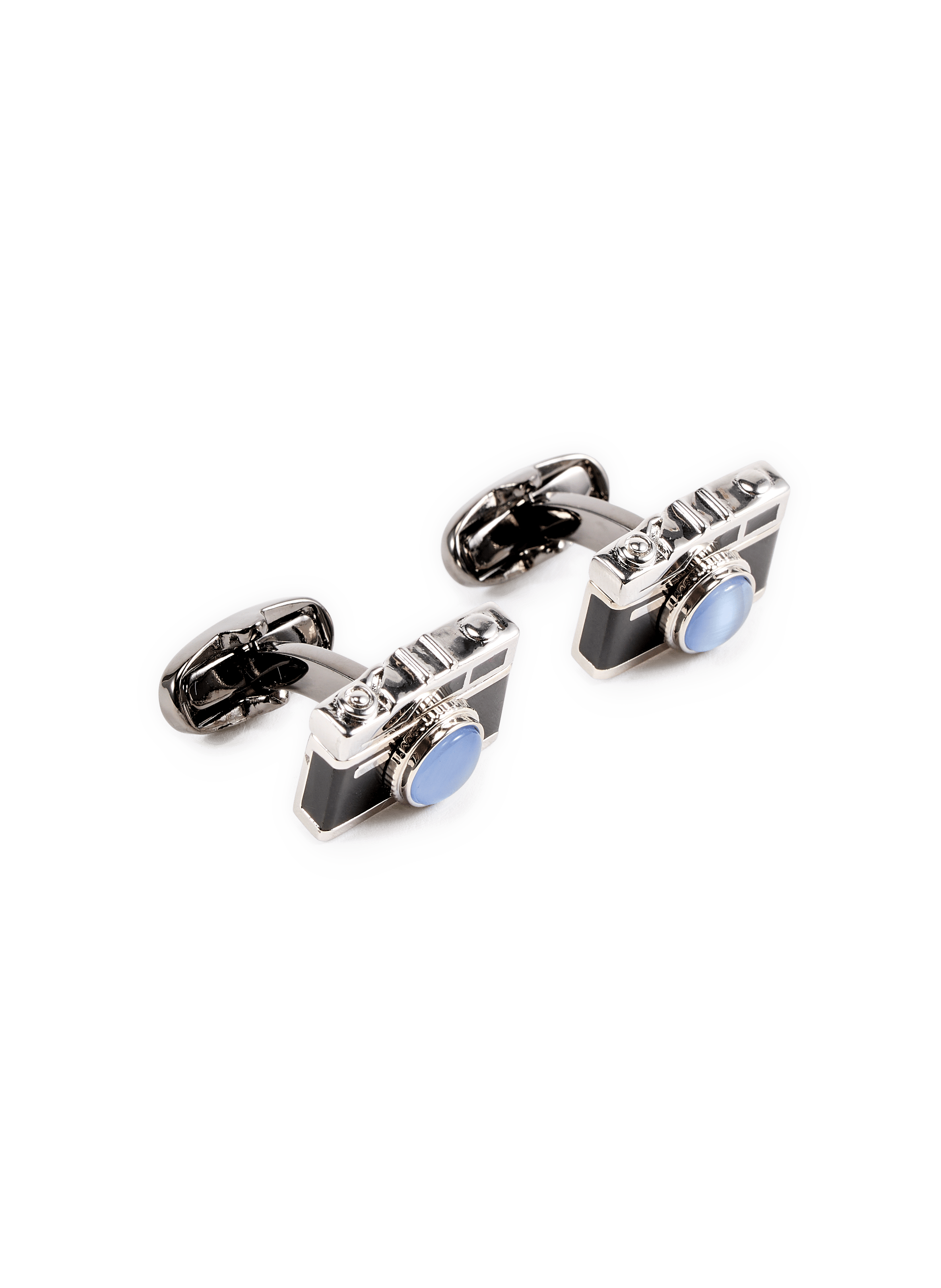 Boutons de manchette appareil photo PAUL SMITH Argent