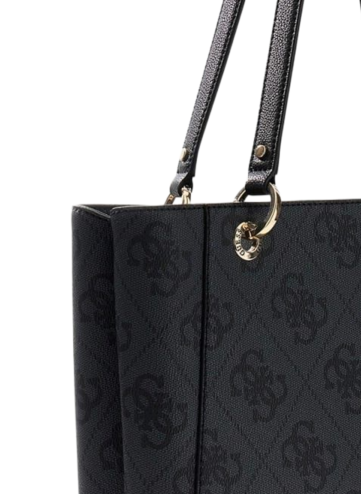 Sac cabas logotypé Noelle GUESS Noir