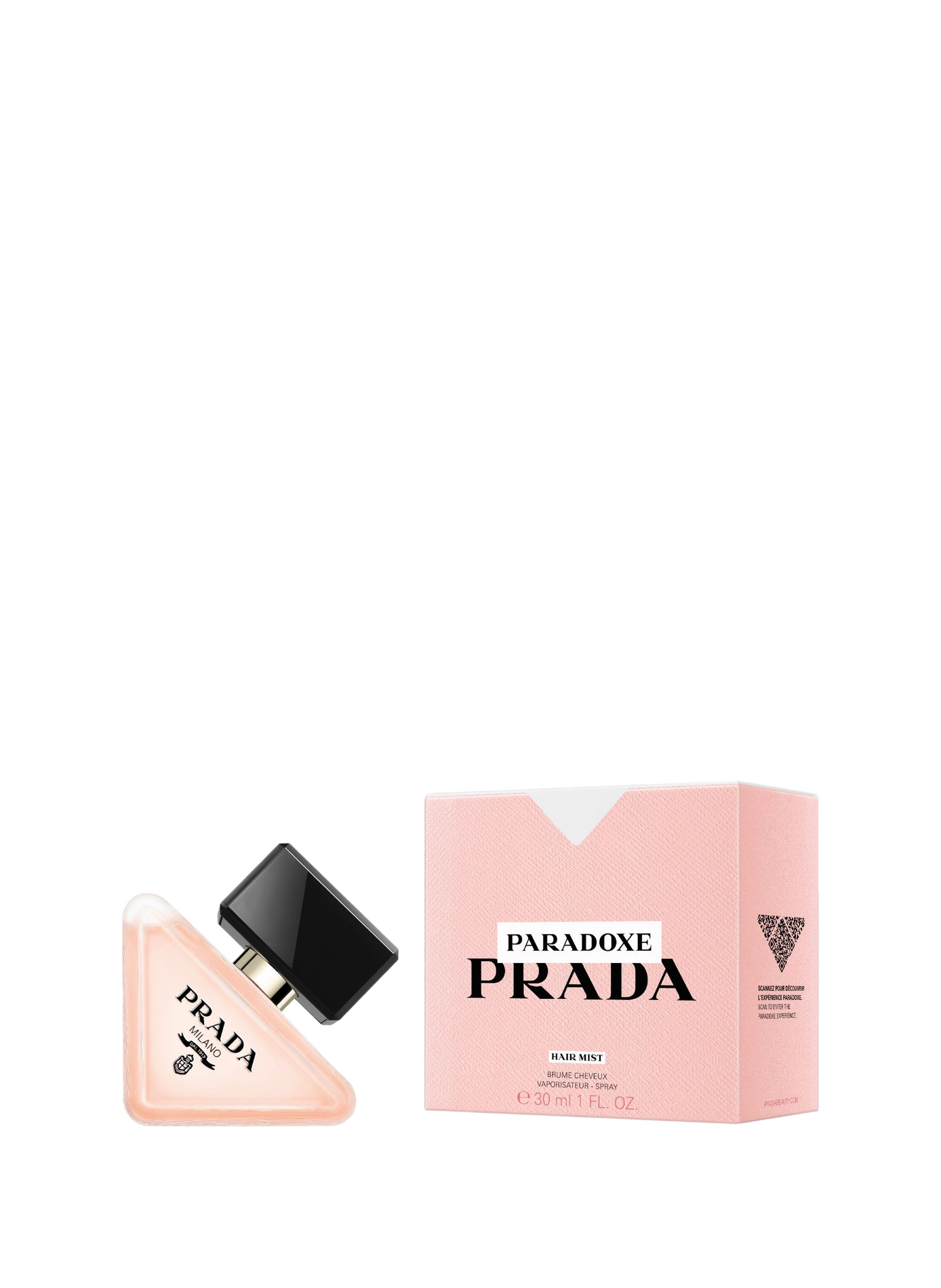 Paradox - Fragrant mist for hair, with floral and amber notes. PRADA No color