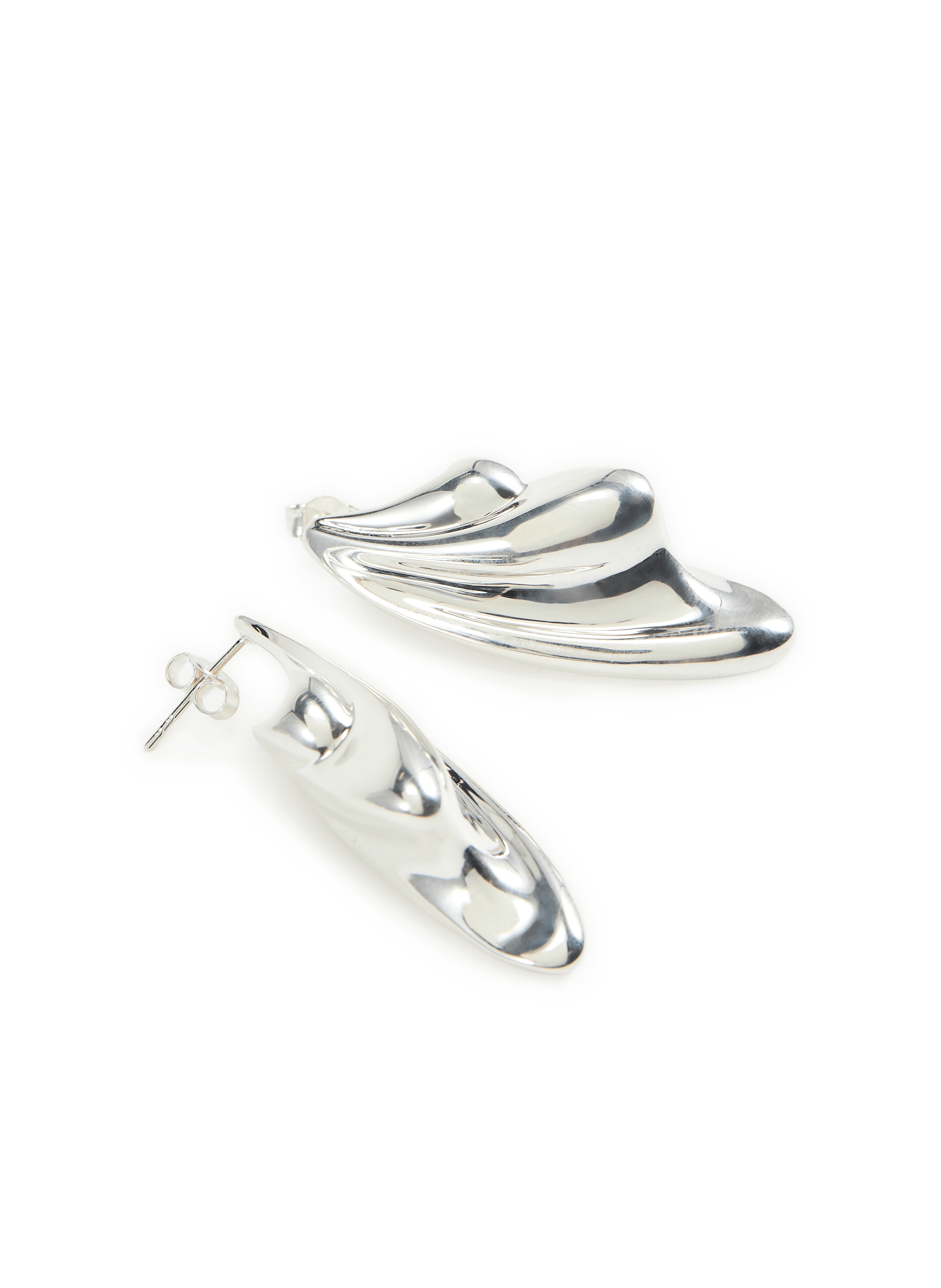 Silver earrings OTIUMBERG Silver