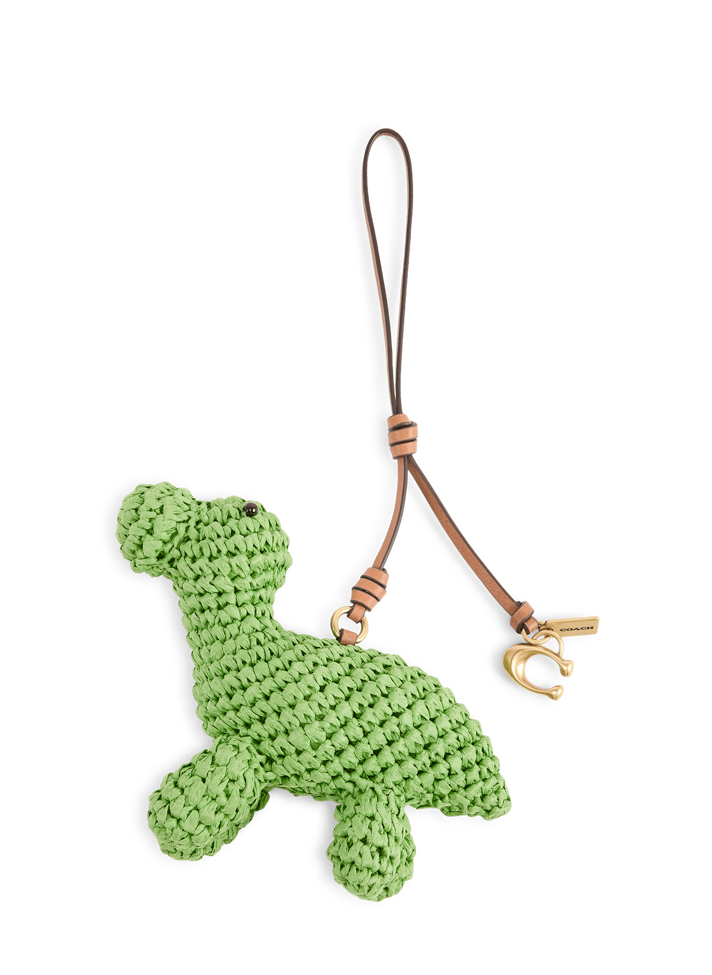 Dino paper bag charm COACH Multicolour