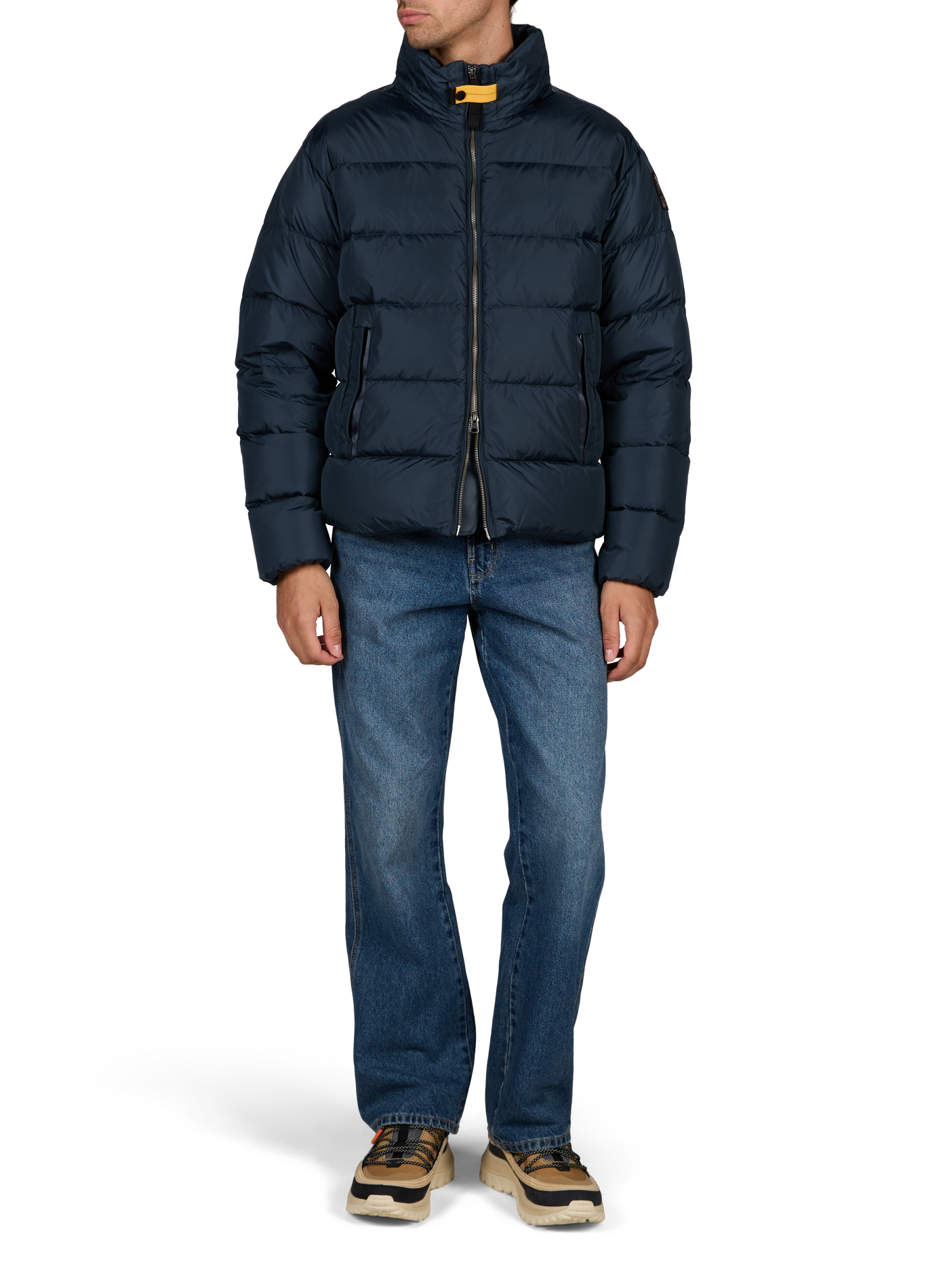 Padded oversized high-neck jacket PARAJUMPERS Blue