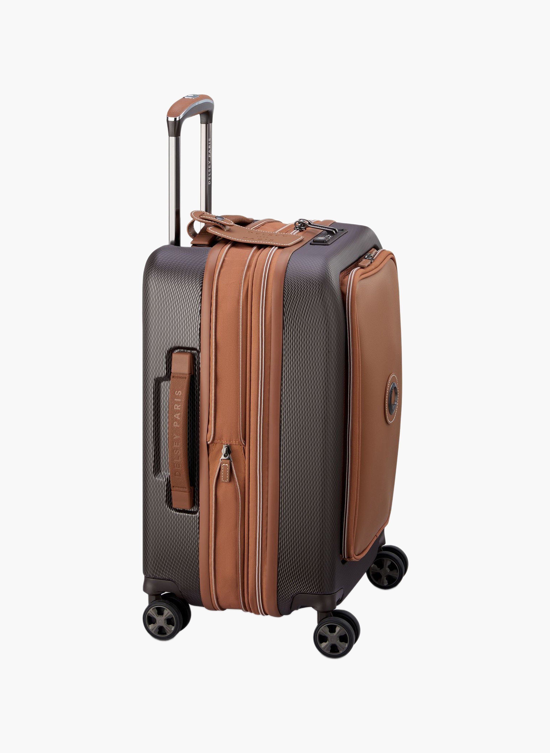 Valise cabine rigide taille s - chatelet air 2.0 DELSEY PARIS Marron